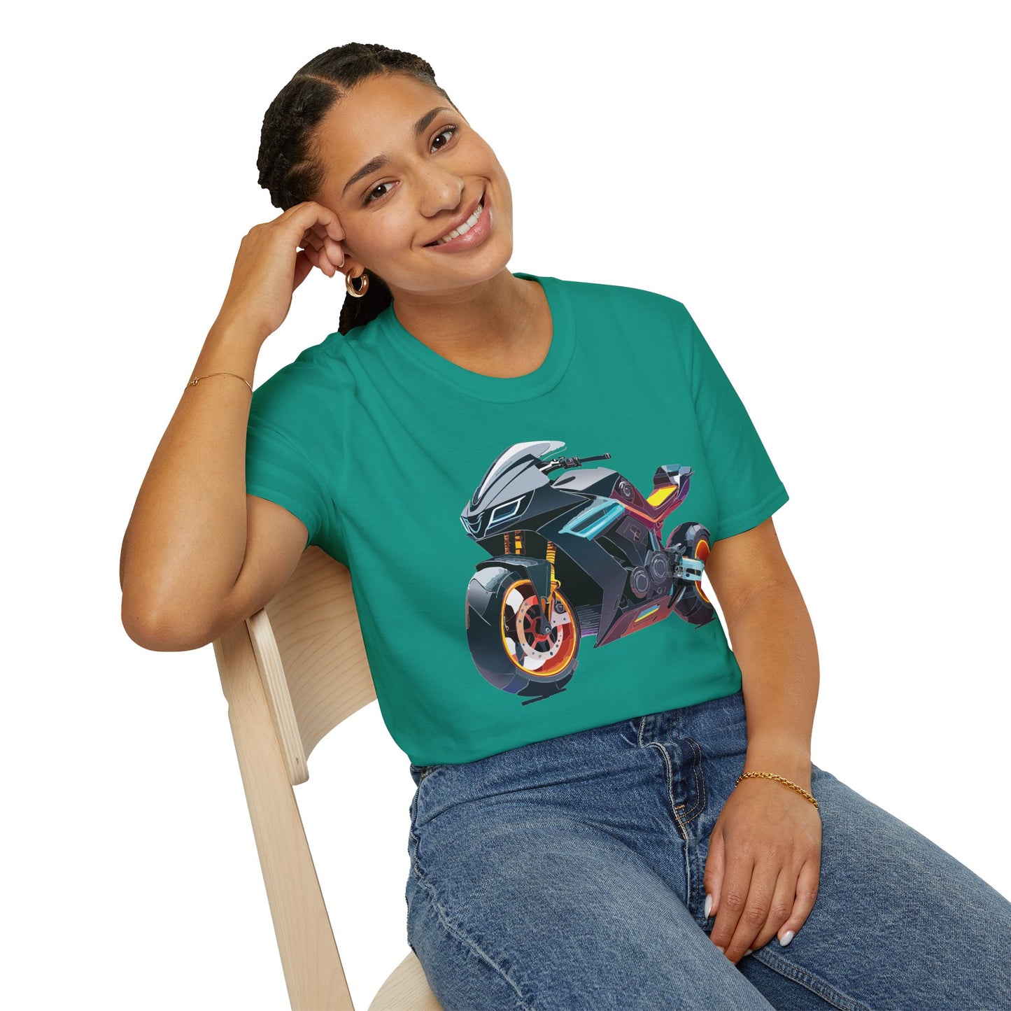 Bike T Shirt, Moto Shirt, Shirt with Motorcycle, MTB T Shirts