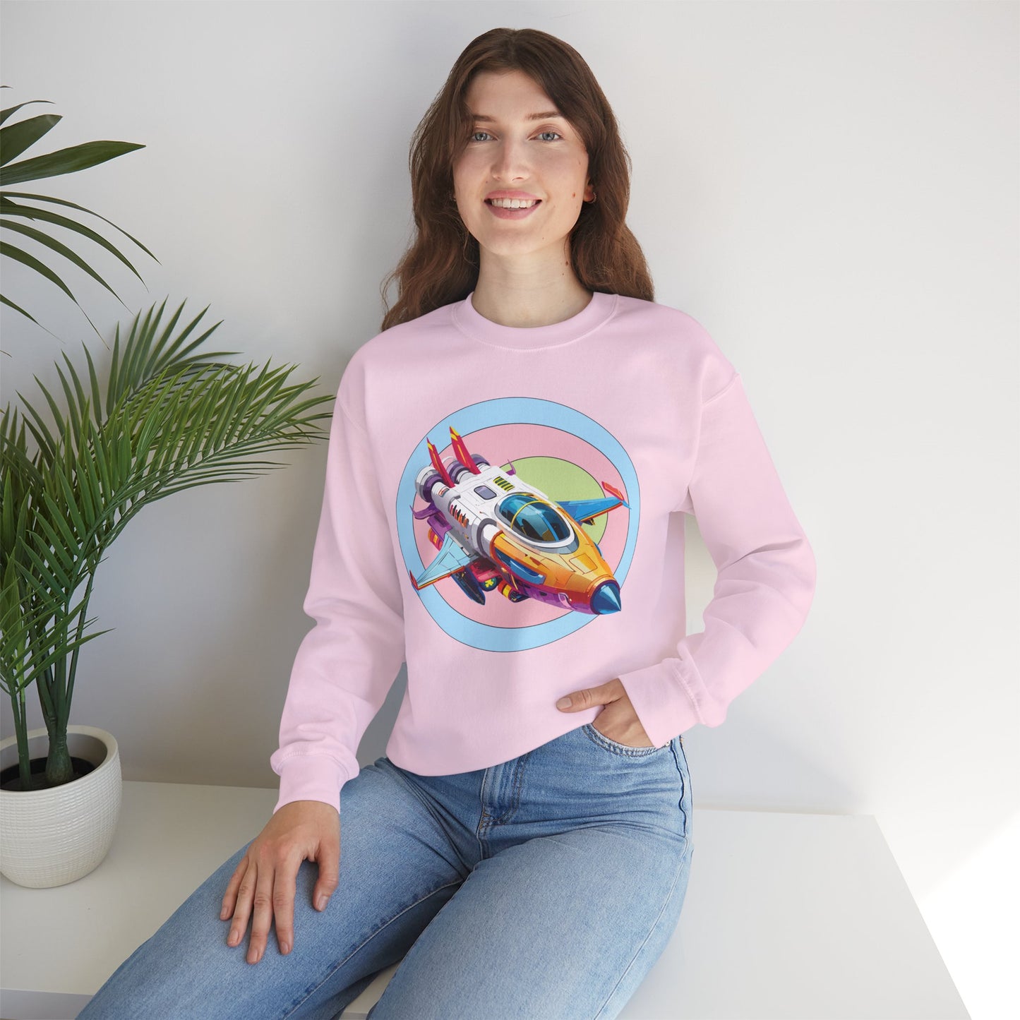 Space Shuttle Sweatshirt, Cosmic Sweatshirt, Astronaut Sweatshirt, Space Cosmic Sweatshirt