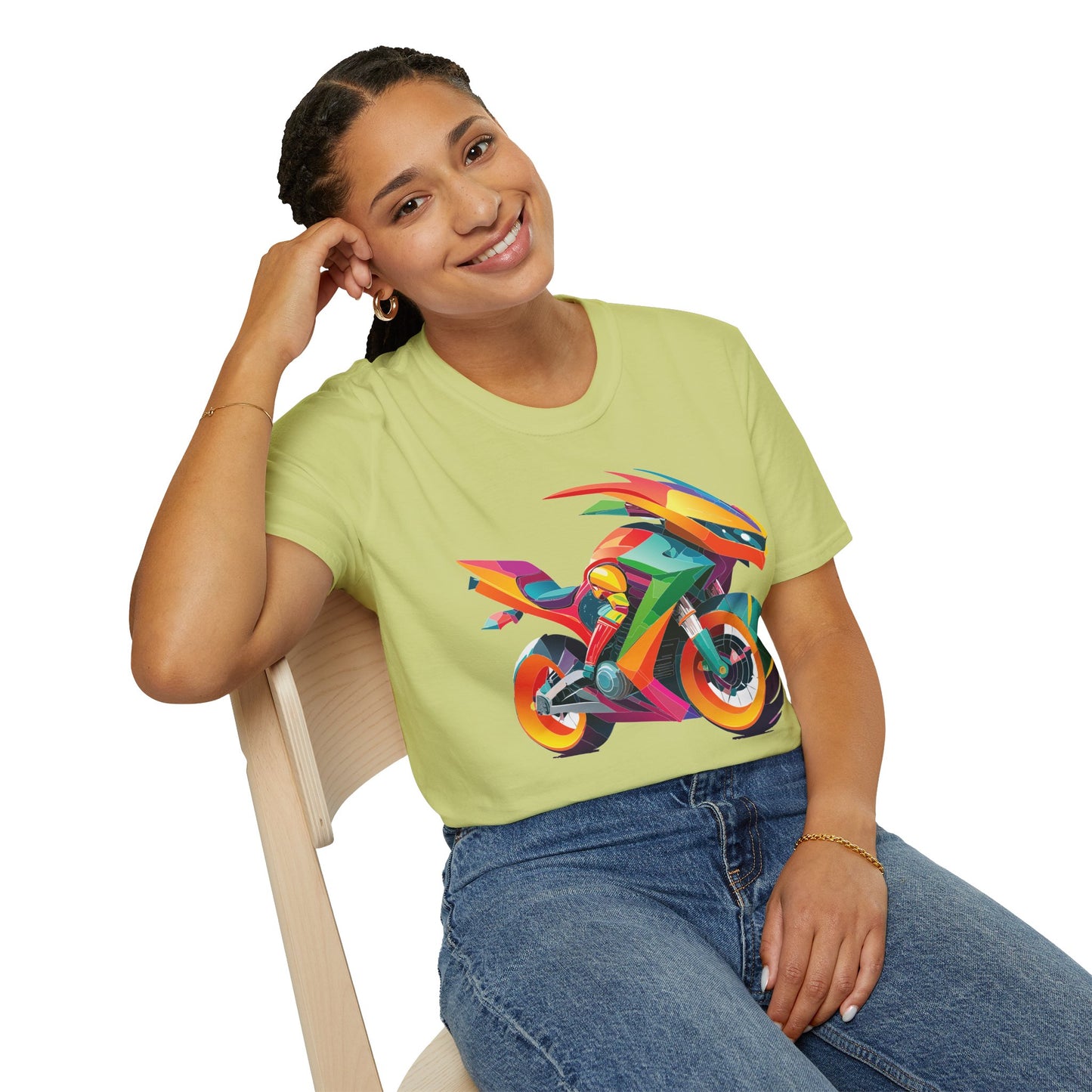 Bike T Shirt, Moto Shirt, Shirt with Motorcycle, MTB T Shirts