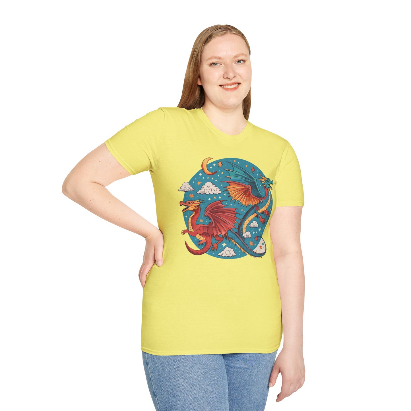 Dragon T Shirt, Dragon Shirt, Shirt with Animals, Animal Shirt