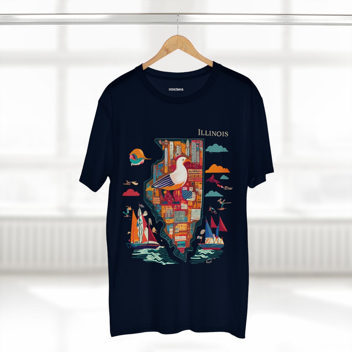 US State Shirts, Illinois Shirt