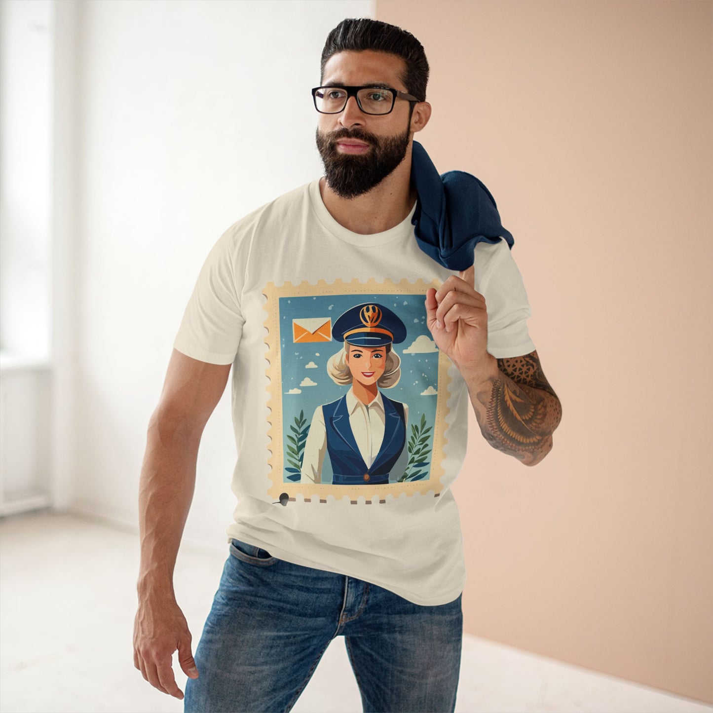 Stamp Shirt, Postage Stamp Shirt