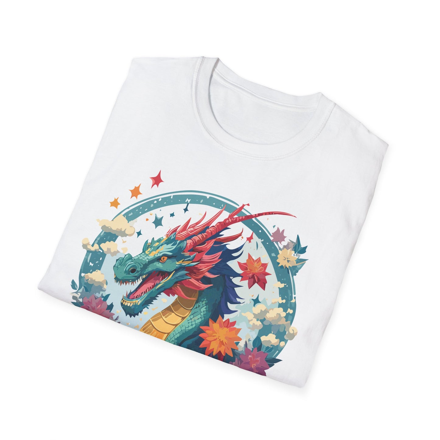 Dragon T Shirt, Dragon Shirt, Shirt with Animals, Animal Shirt
