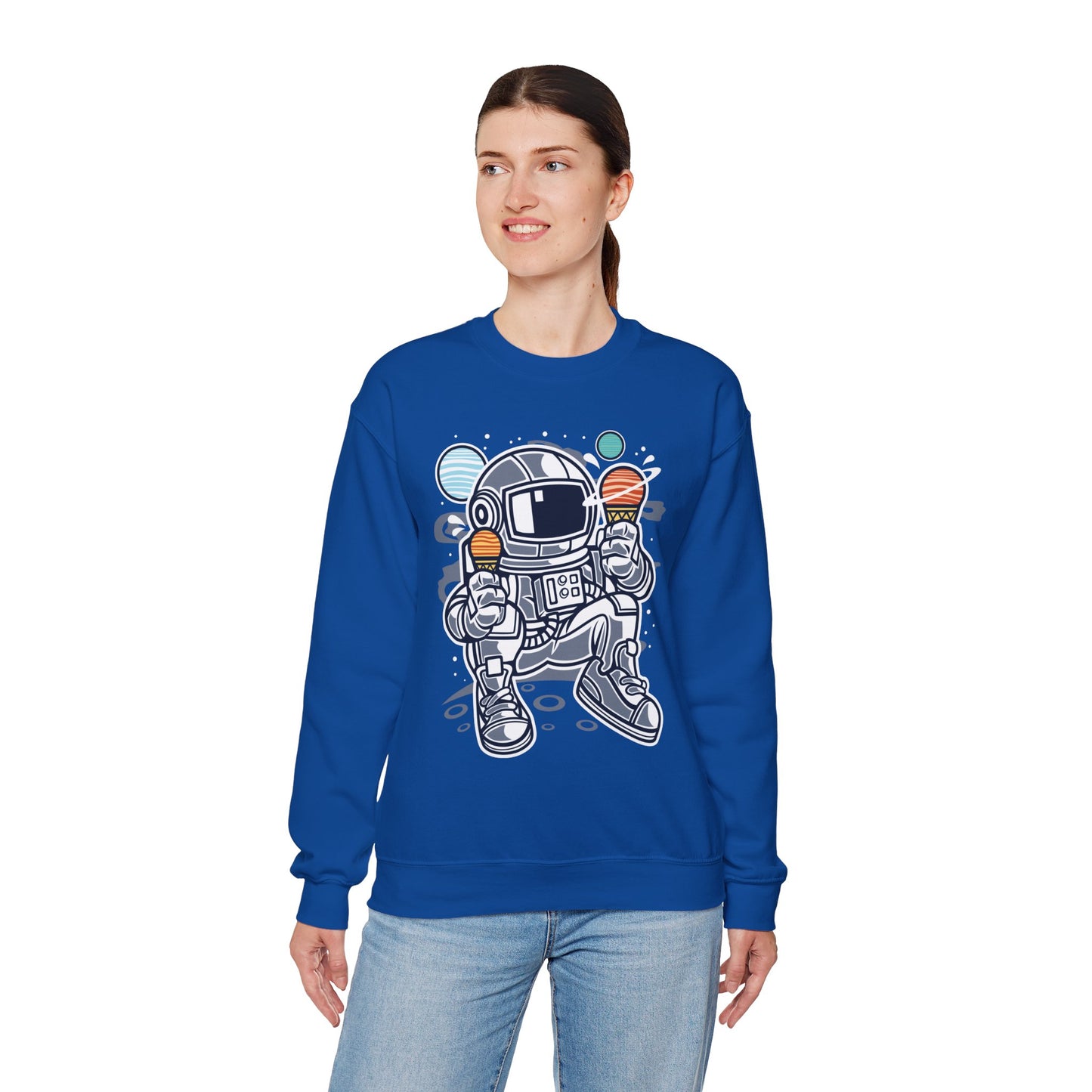 Space Shuttle Sweatshirt, Cosmic Sweatshirt, Astronaut Sweatshirt, Space Cosmic Sweatshirt