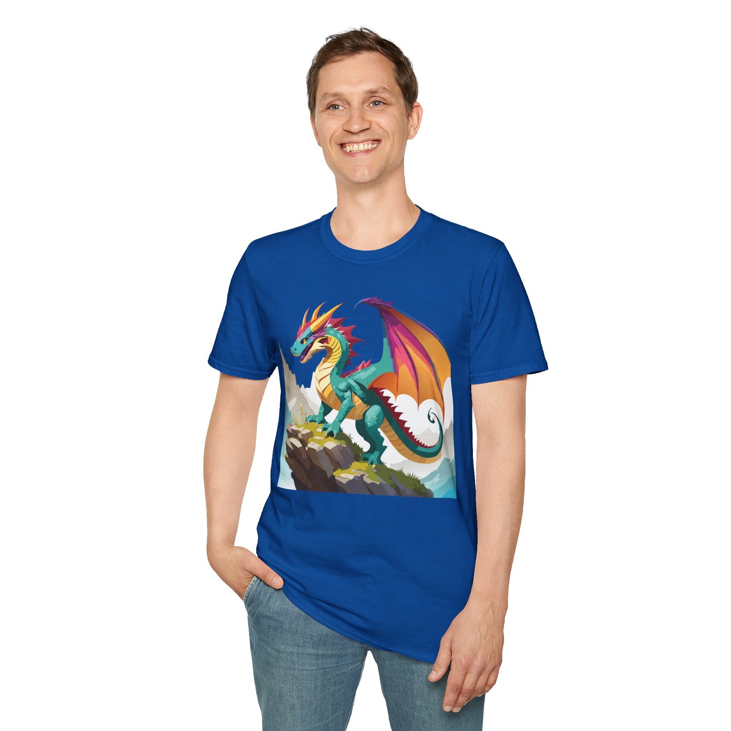 Dragon T Shirt, Dragon Shirt, Shirt with Animals, Animal Shirt