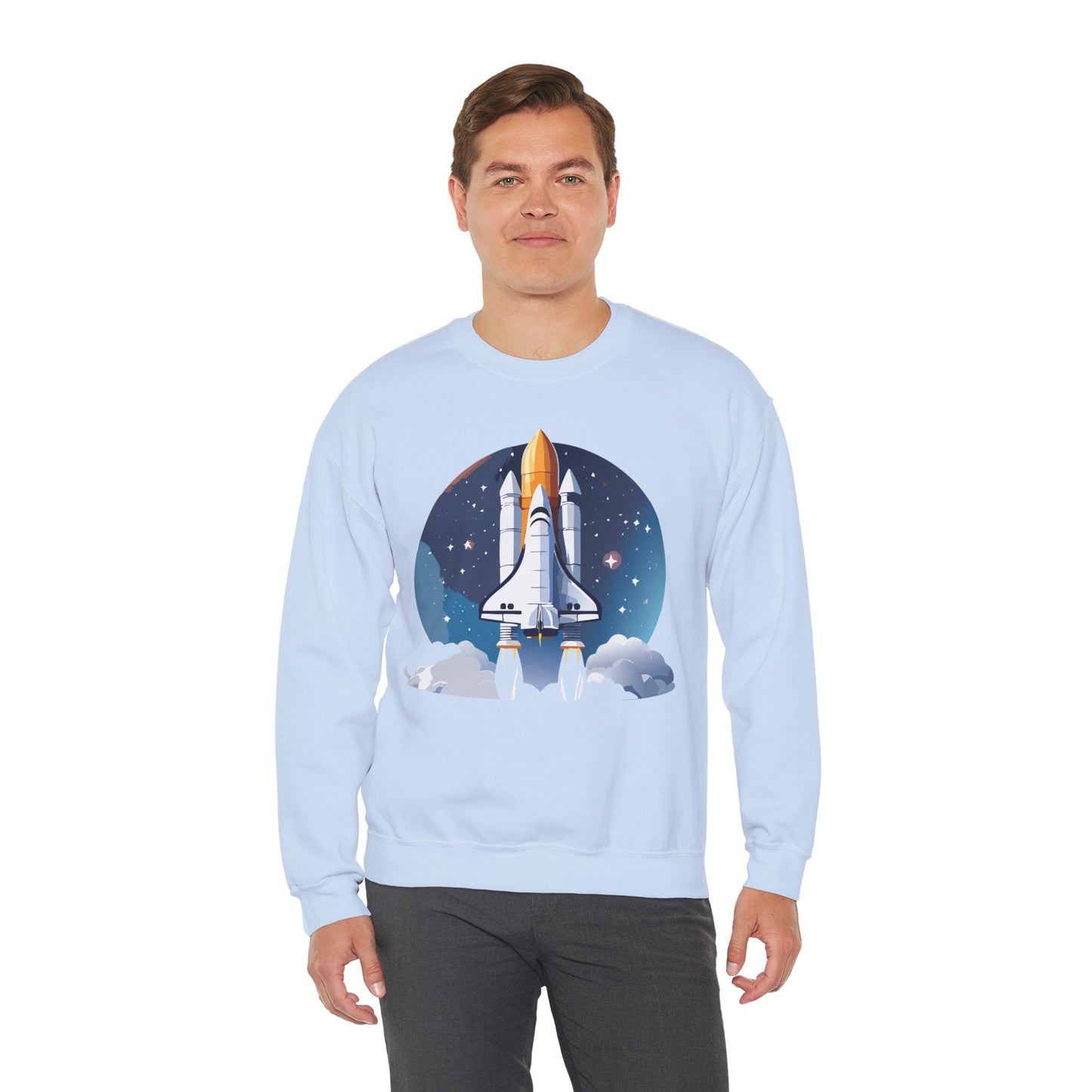 Space Shuttle Sweatshirt, Cosmic Sweatshirt, Astronaut Sweatshirt, Space Cosmic Sweatshirt