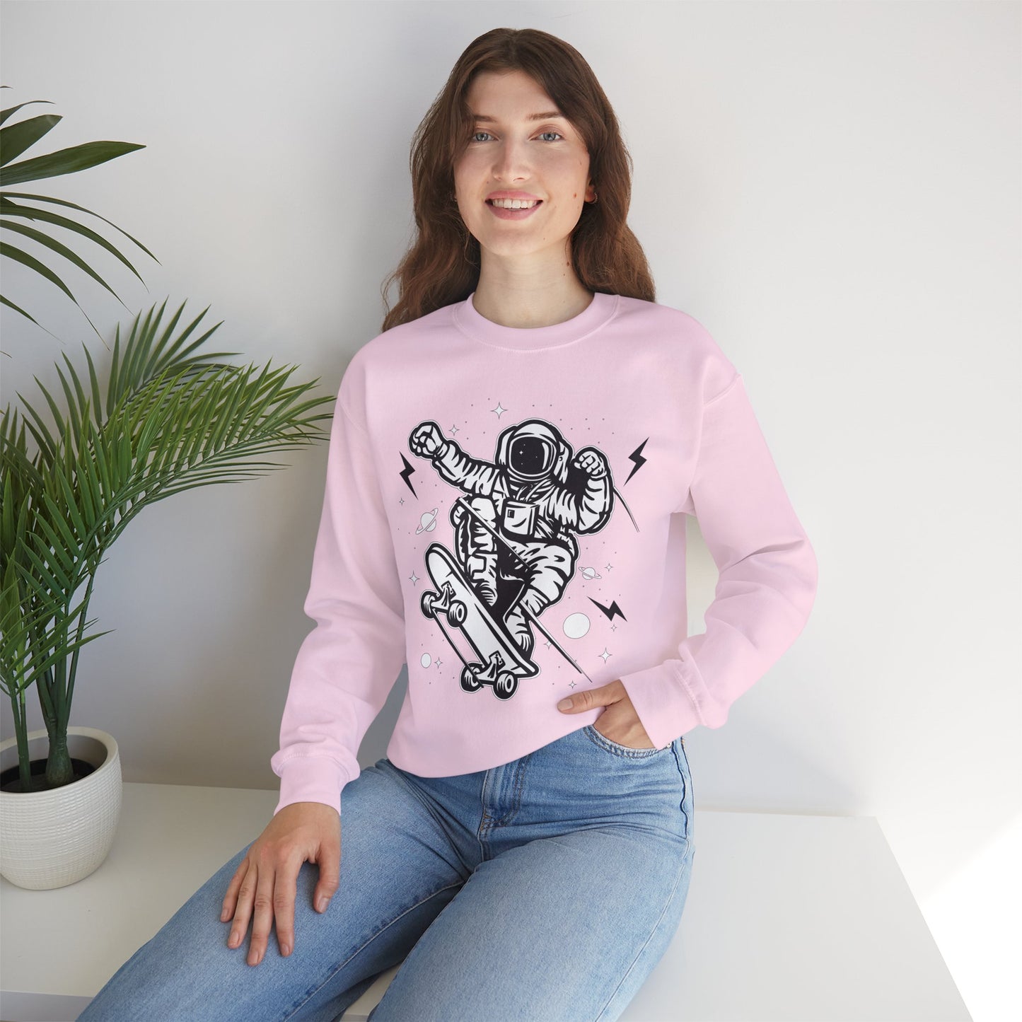 Space Shuttle Sweatshirt, Cosmic Sweatshirt, Astronaut Sweatshirt, Space Cosmic Sweatshirt