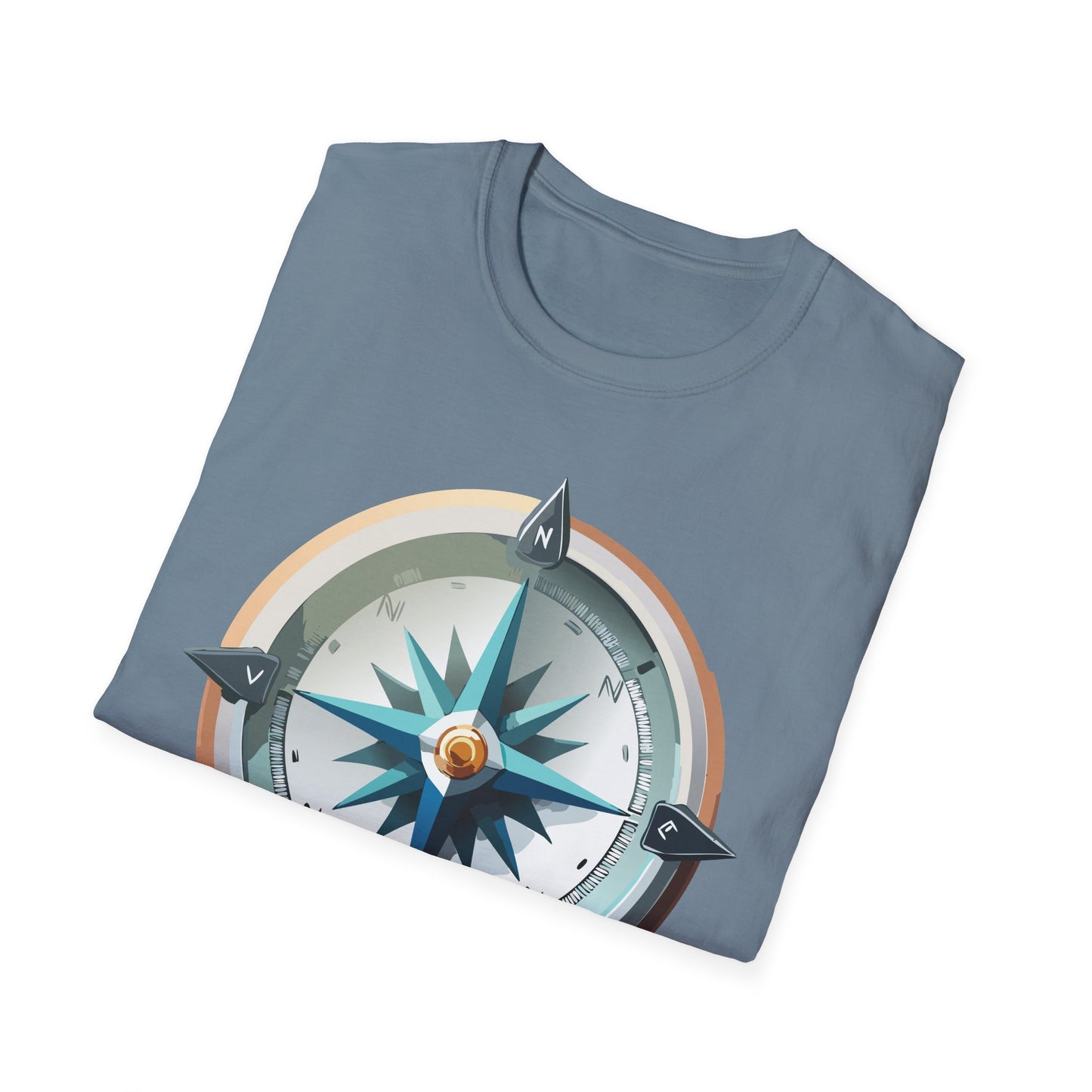 Compass T Shirt, Compass Shirt, Shirt with Compass, Navigator Shirt
