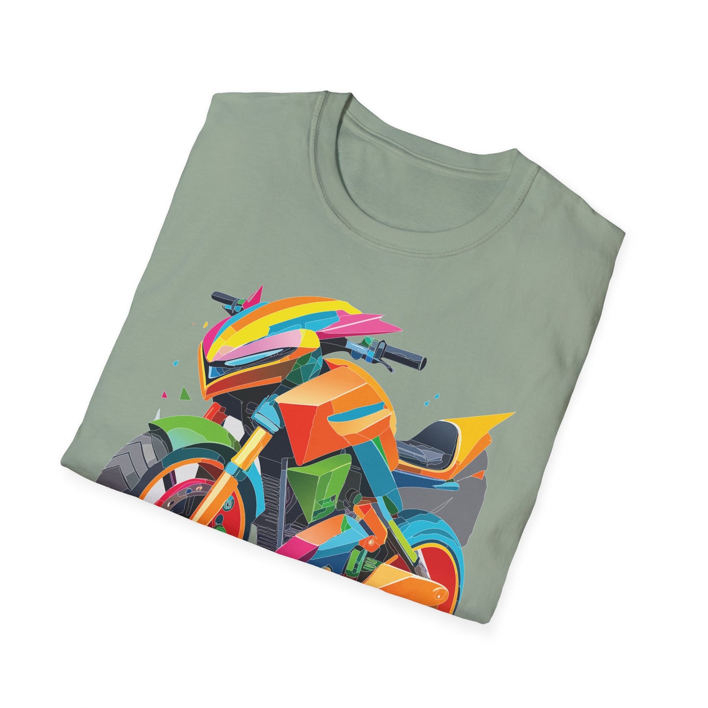 Bike T Shirt, Moto Shirt, Shirt with Motorcycle, MTB T Shirts