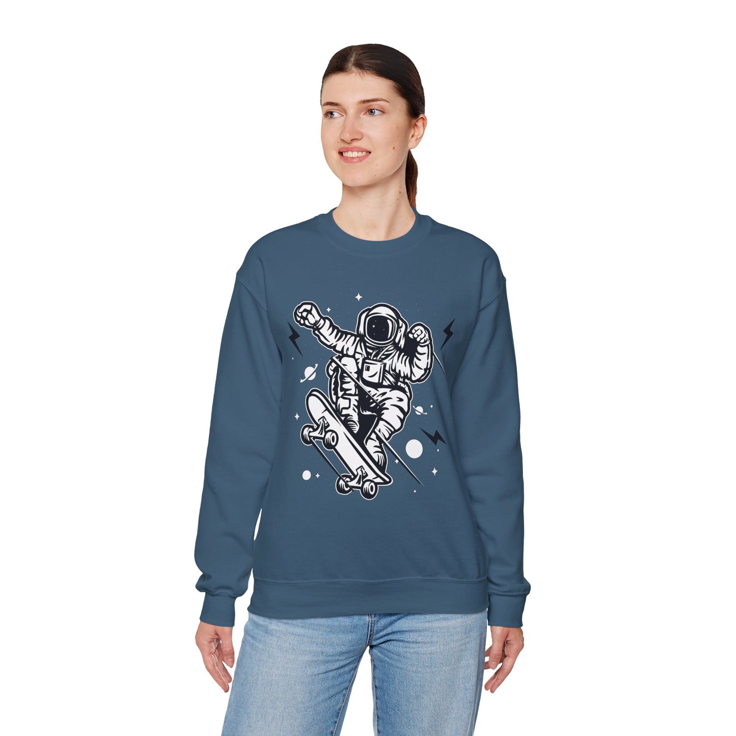 Space Shuttle Sweatshirt, Cosmic Sweatshirt, Astronaut Sweatshirt, Space Cosmic Sweatshirt