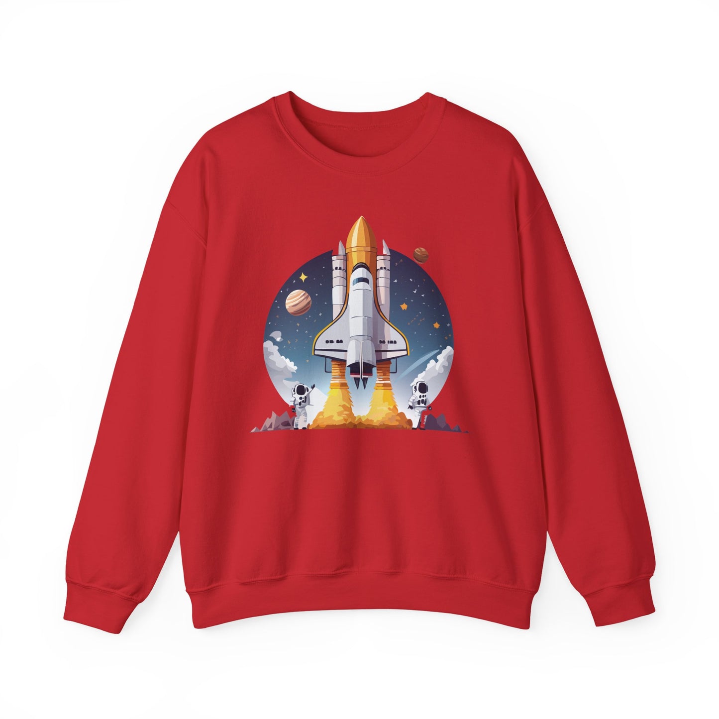 Space Shuttle Sweatshirt, Cosmic Sweatshirt, Astronaut Sweatshirt, Space Cosmic Sweatshirt