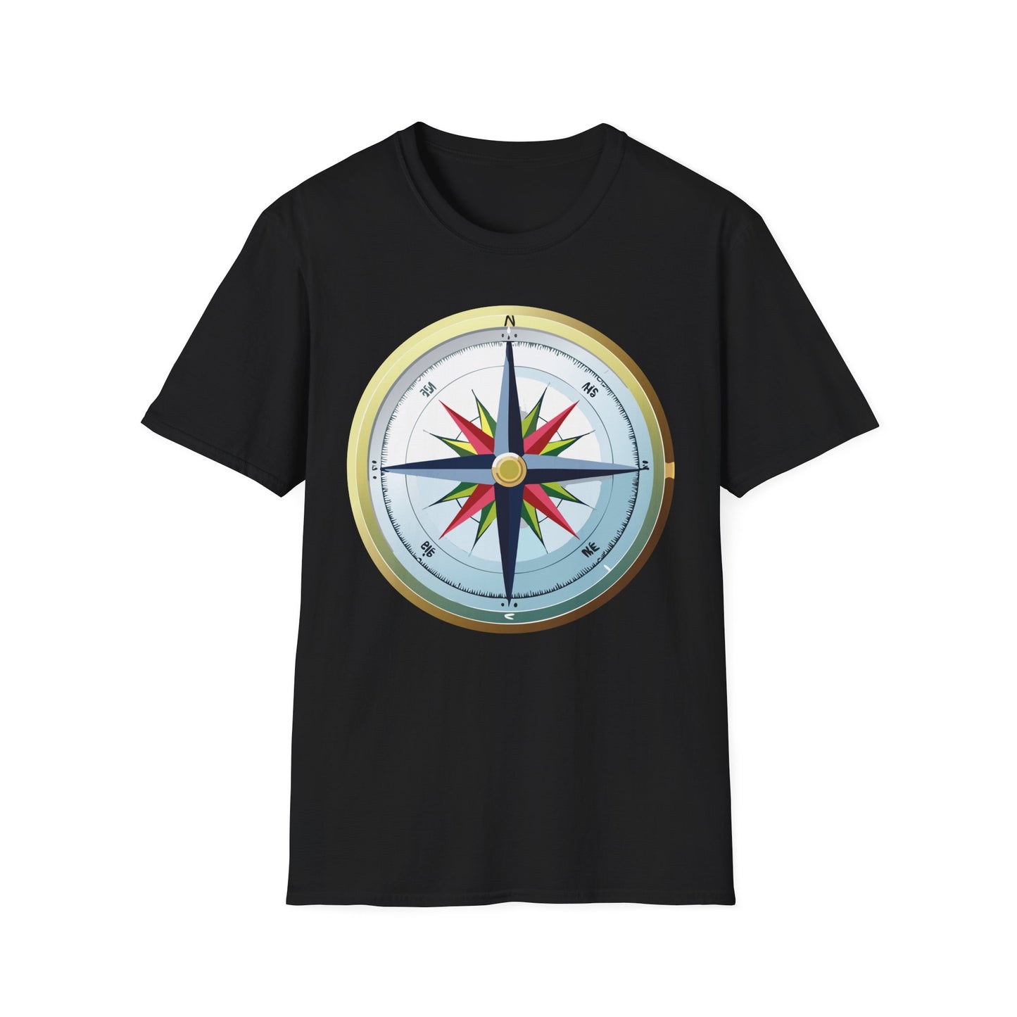 Compass T Shirt, Compass Shirt, Shirt with Compass, Navigator Shirt