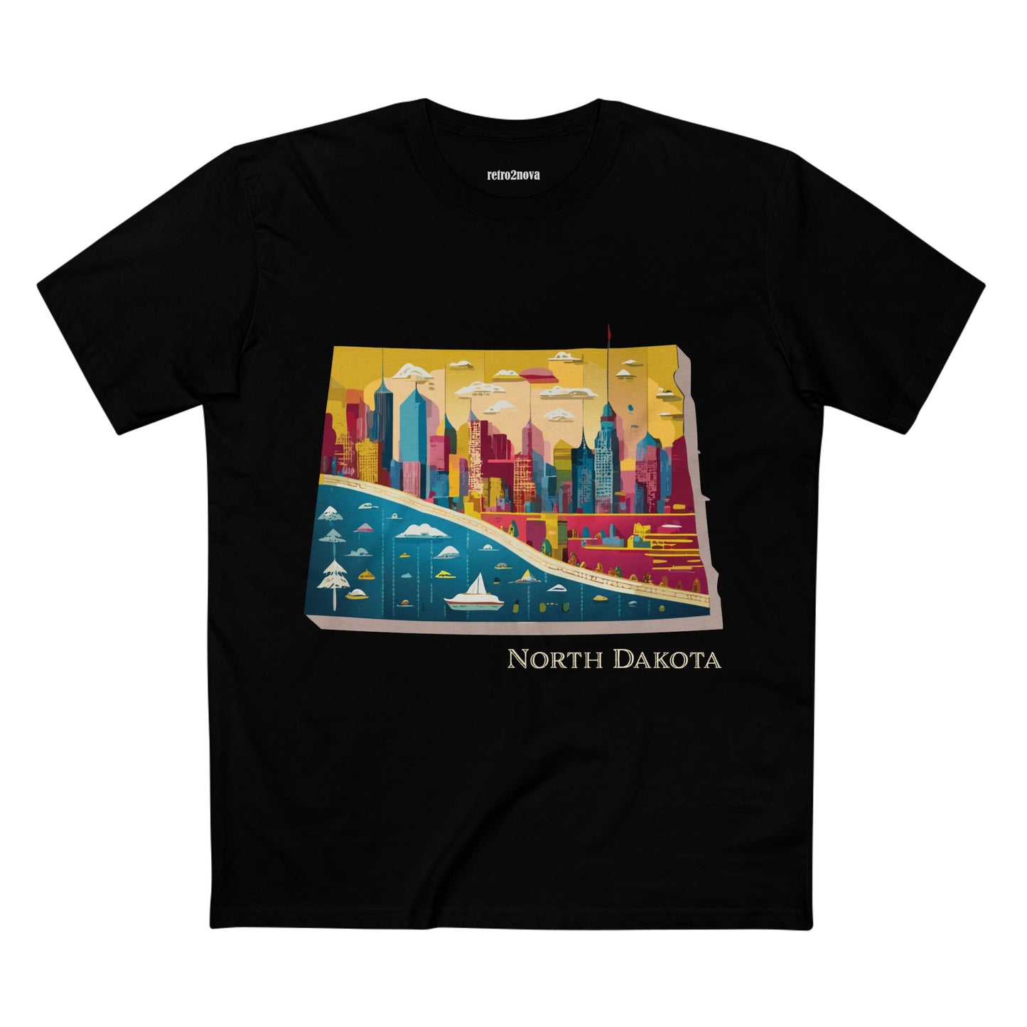 US State Shirts, North Dakota Shirt