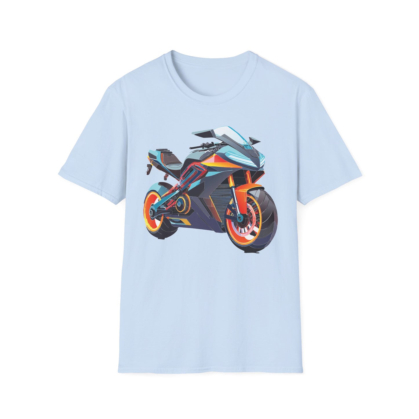 Bike T Shirt, Moto Shirt, Shirt with Motorcycle, MTB T Shirts