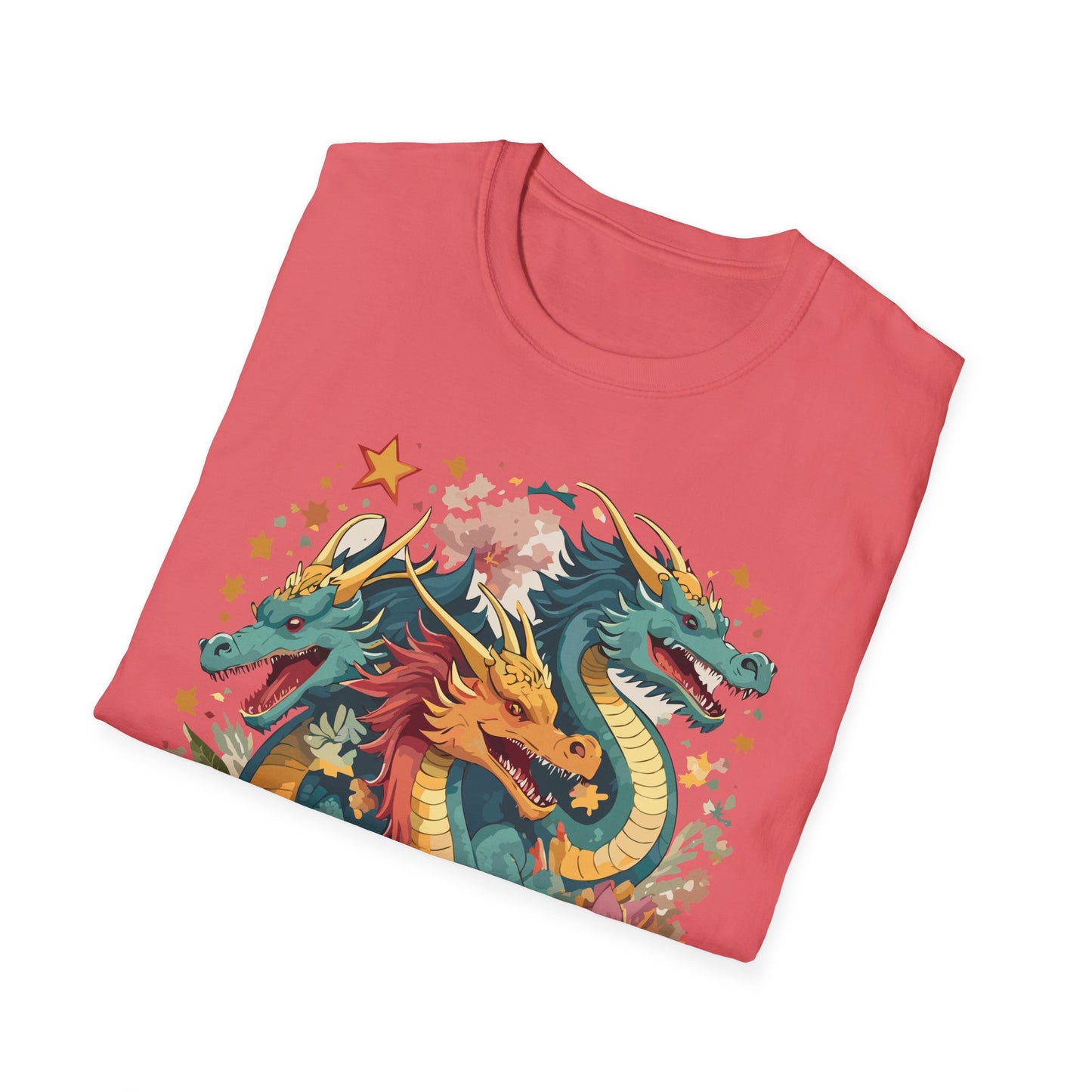 Dragon T Shirt, Dragon Shirt, Shirt with Animals, Animal Shirt