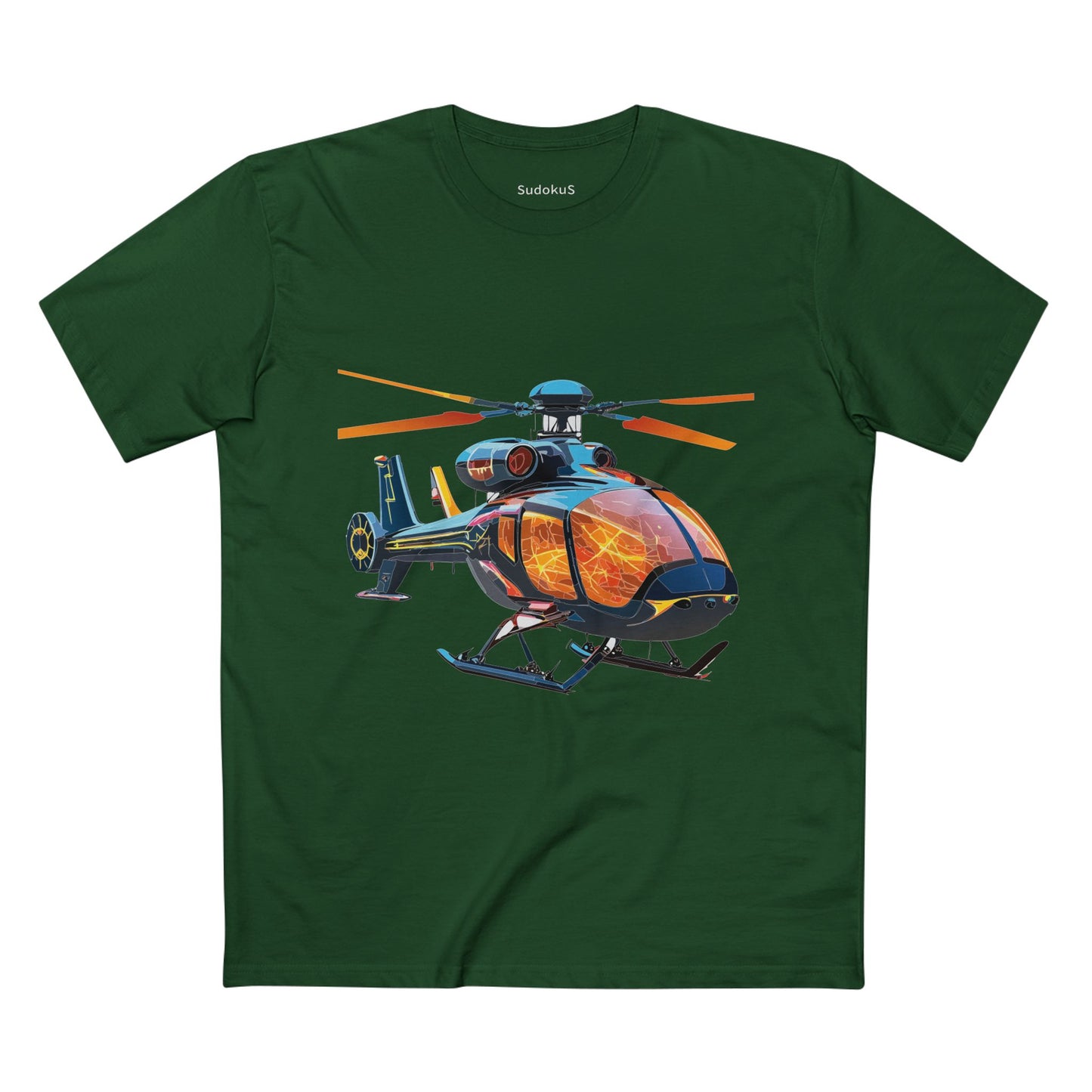Helicopter Shirt, Chopper Shirt - SudokuS