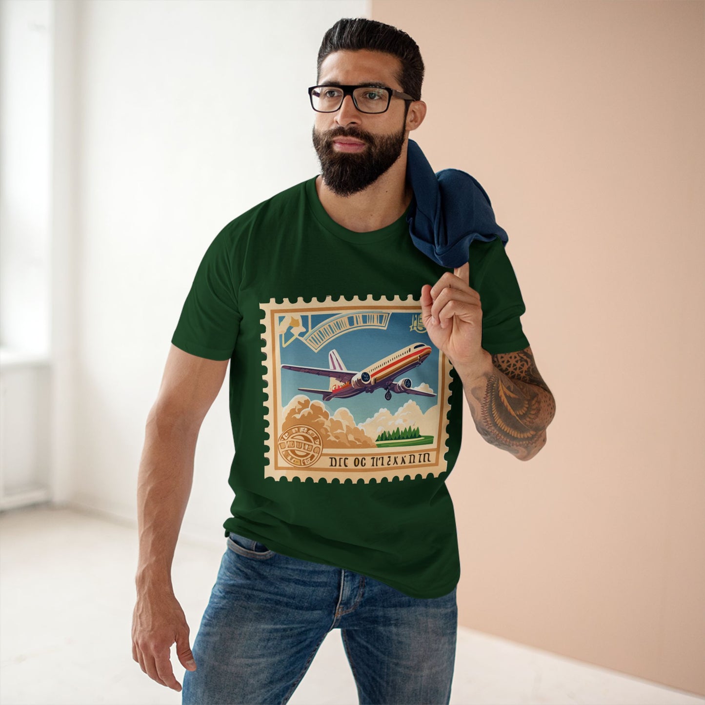 Stamp Shirt, Postage Stamp Shirt