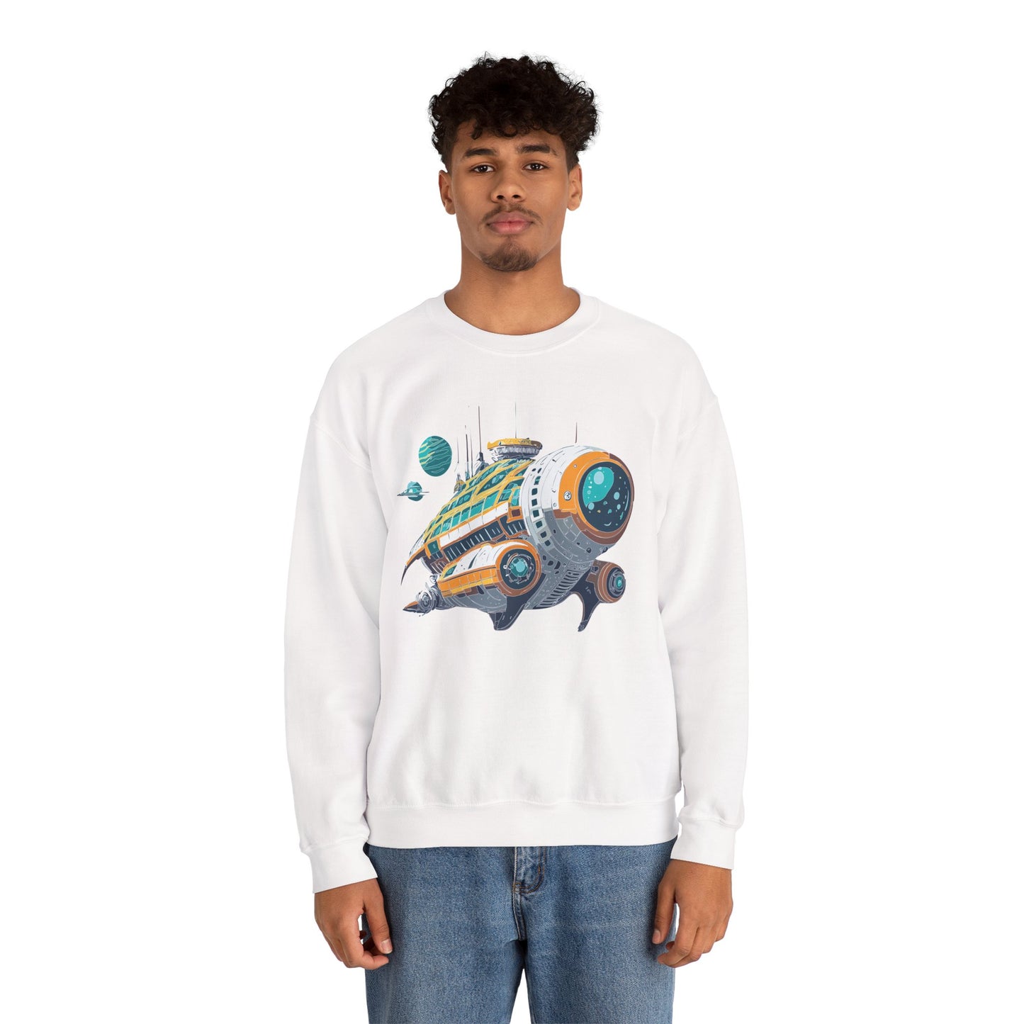 Space Shuttle Sweatshirt, Cosmic Sweatshirt, Astronaut Sweatshirt, Space Cosmic Sweatshirt