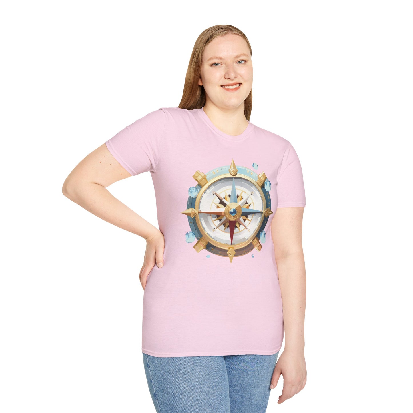 Compass T Shirt, Compass Shirt, Shirt with Compass, Navigator Shirt