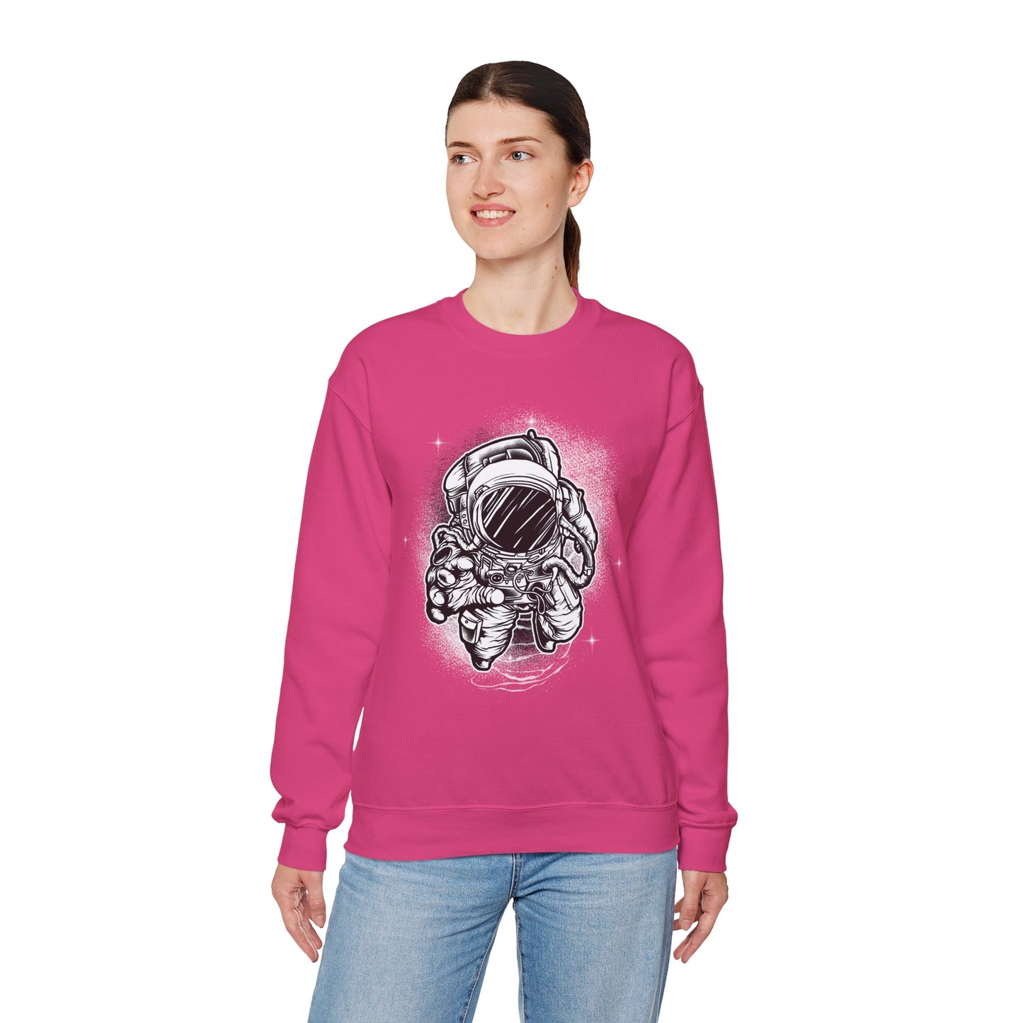 Space Shuttle Sweatshirt, Cosmic Sweatshirt, Astronaut Sweatshirt, Space Cosmic Sweatshirt