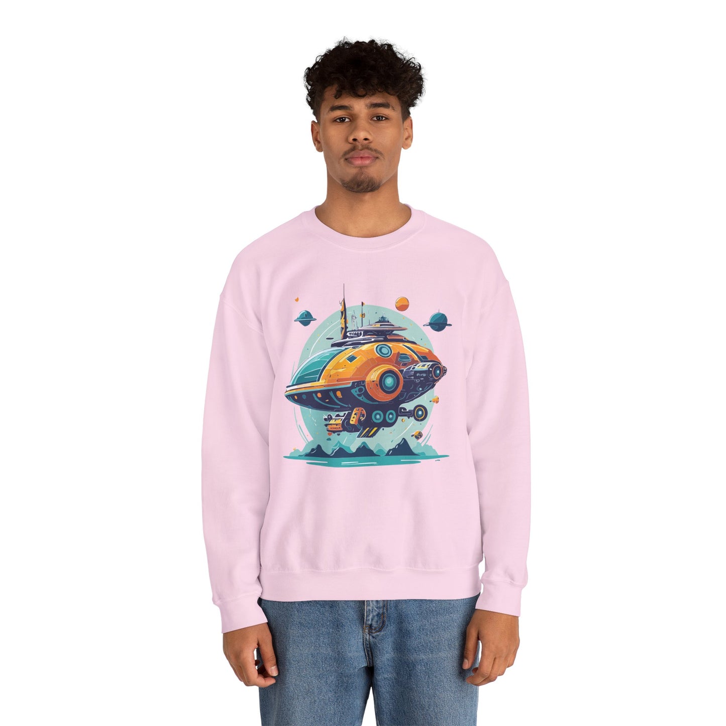 Space Shuttle Sweatshirt, Cosmic Sweatshirt, Astronaut Sweatshirt, Space Cosmic Sweatshirt