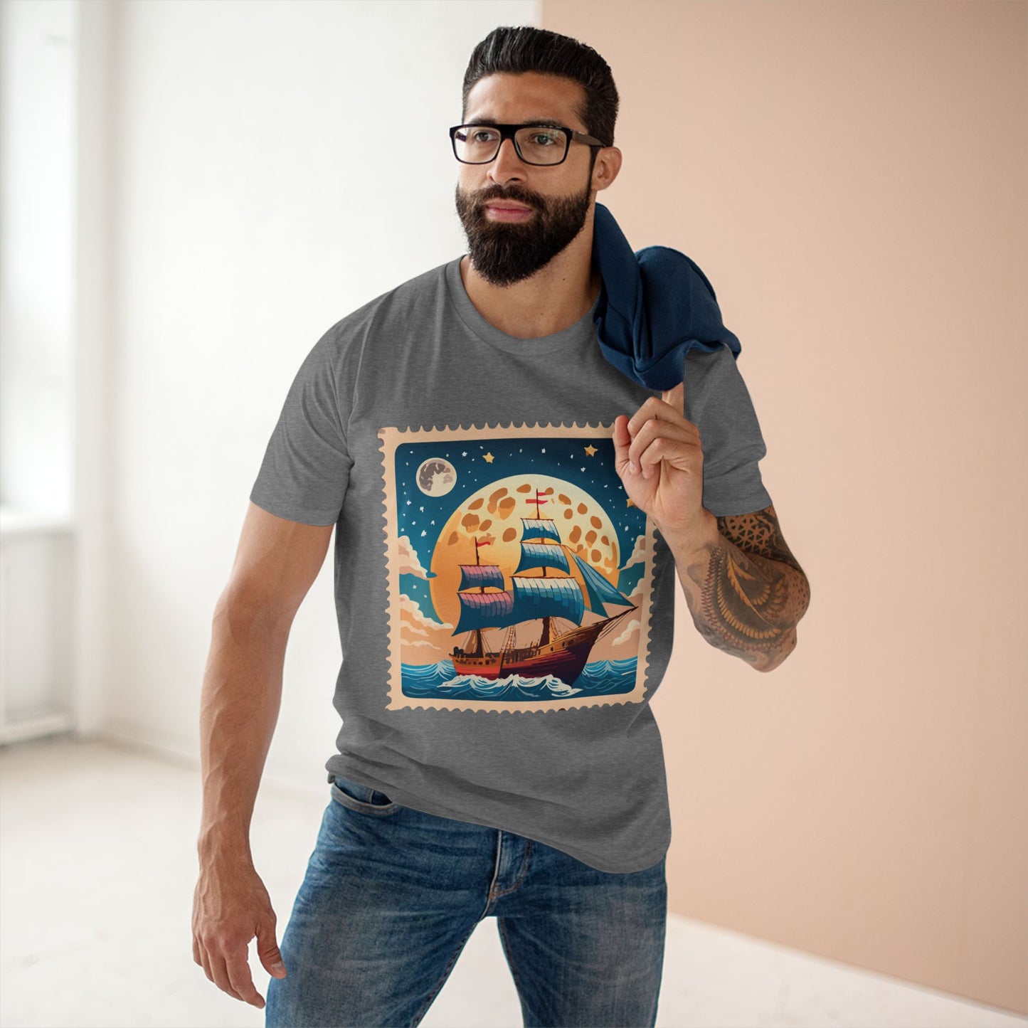 Stamp Shirt, Postage Stamp Shirt