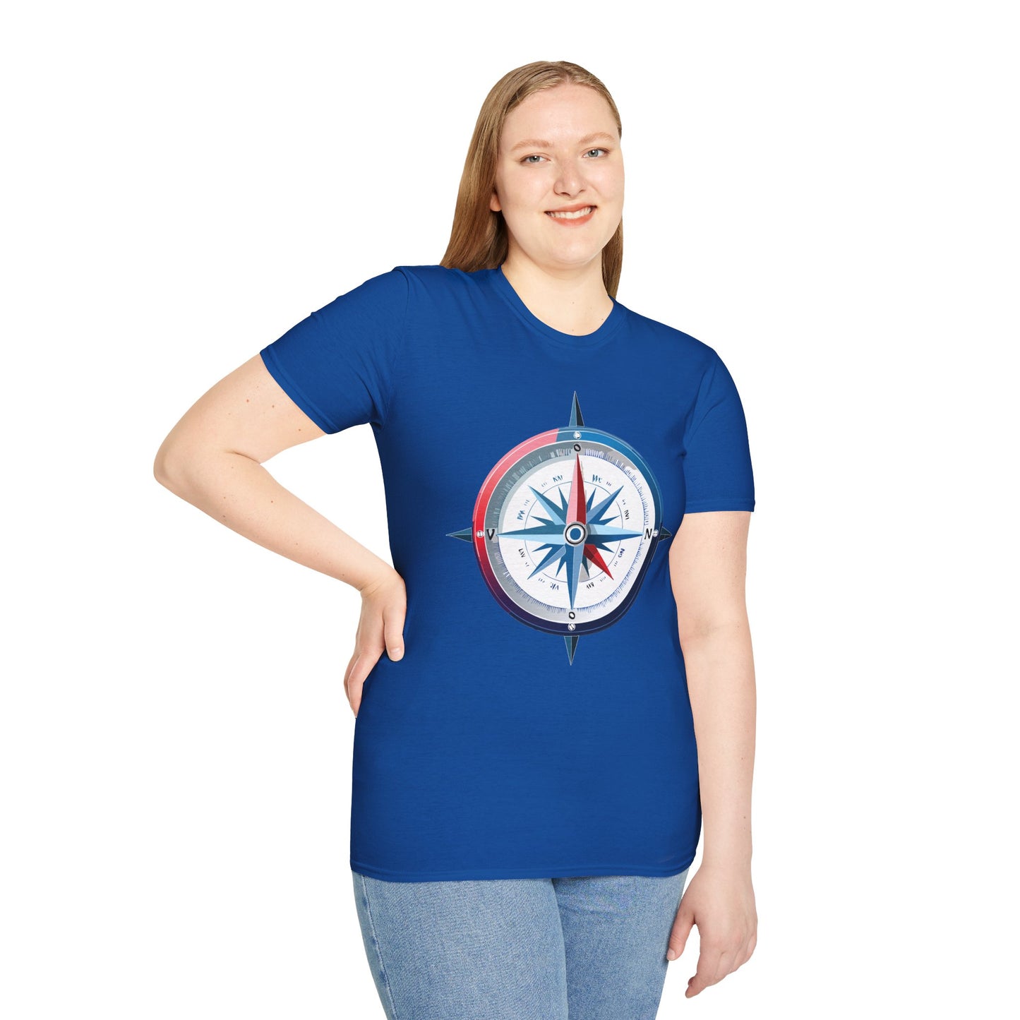 Compass T Shirt, Compass Shirt, Shirt with Compass, Navigator Shirt