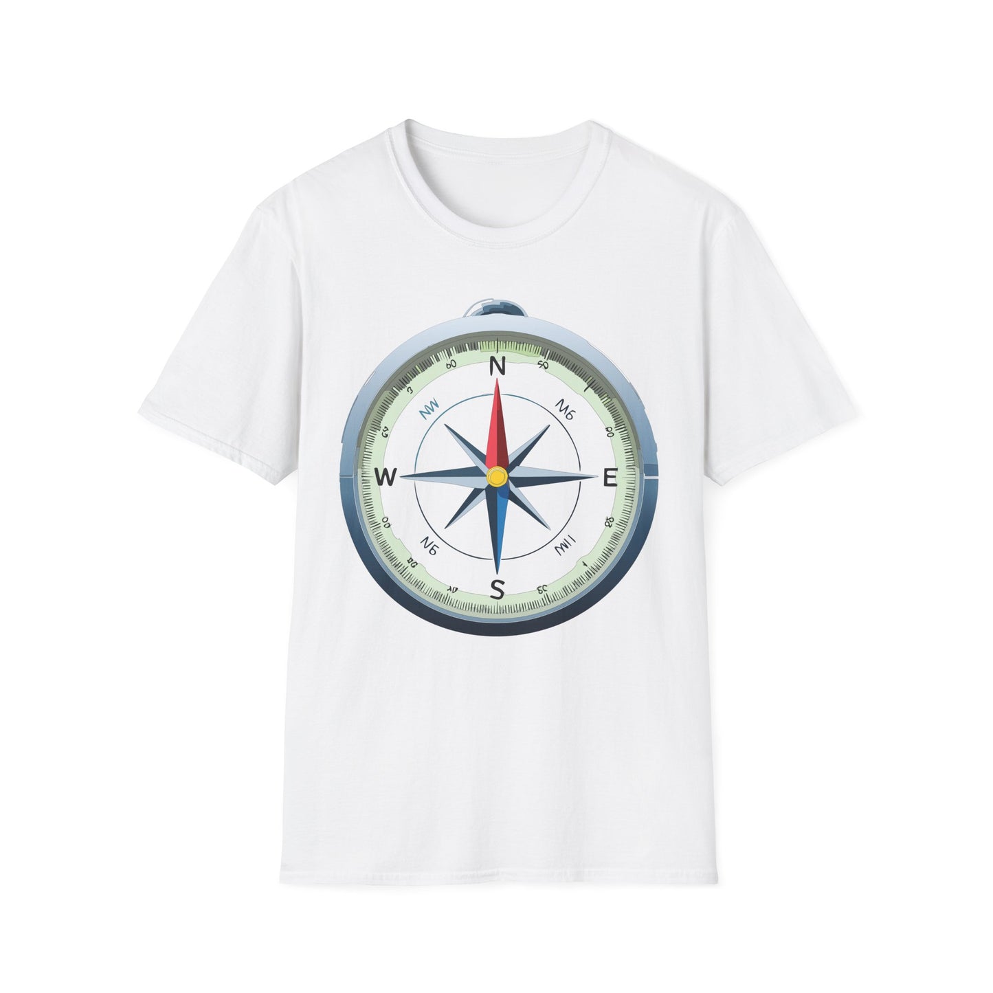 Compass T Shirt, Compass Shirt, Shirt with Compass, Navigator Shirt