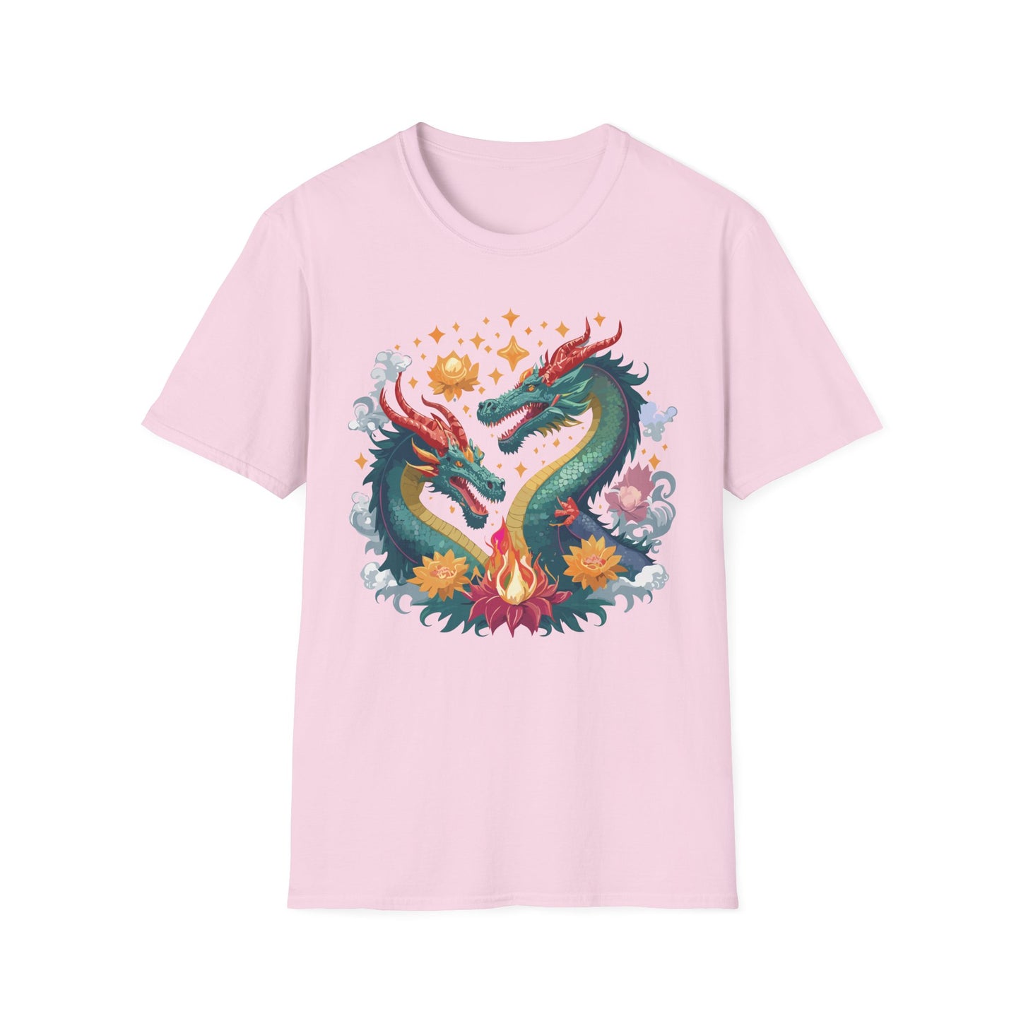 Dragon T Shirt, Dragon Shirt, Shirt with Animals, Animal Shirt