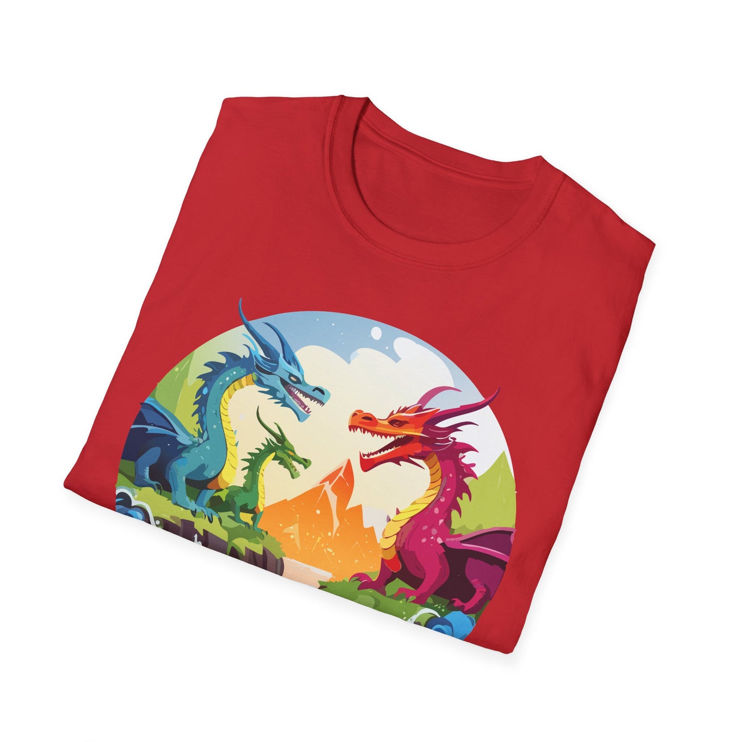 Dragon T Shirt, Dragon Shirt, Shirt with Animals, Animal Shirt