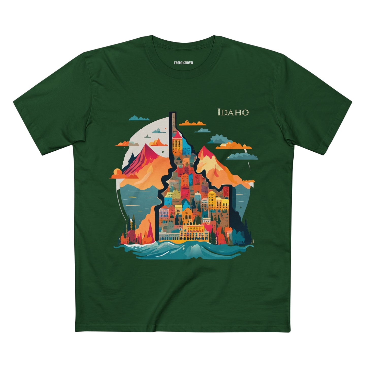US State Shirts, Idaho Shirt