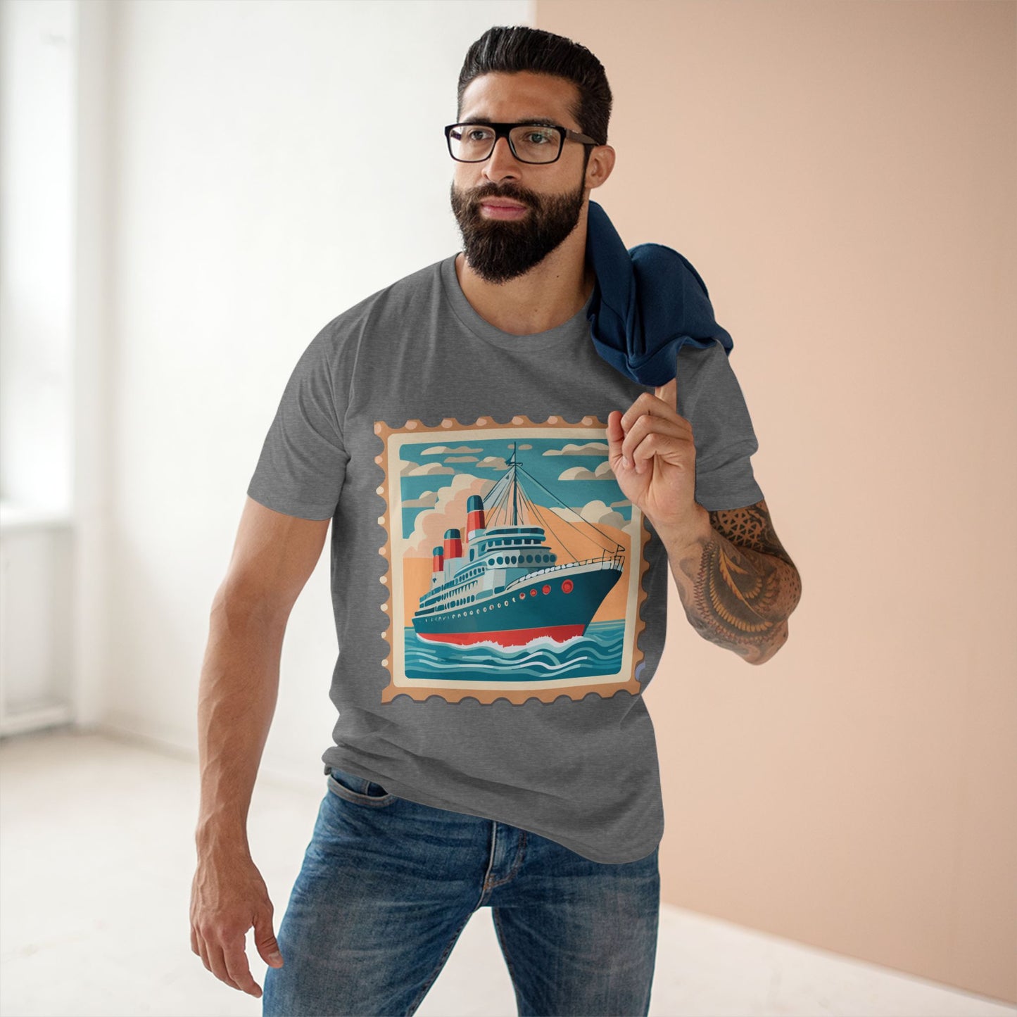 Stamp Shirt, Postage Stamp Shirt