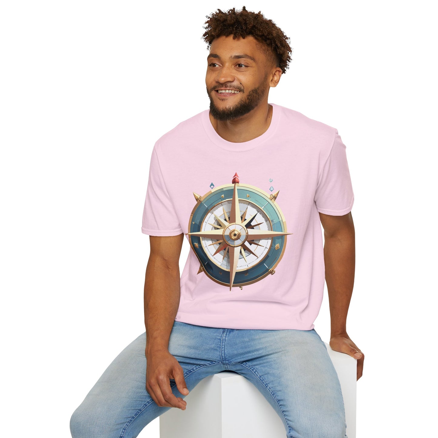 Compass T Shirt, Compass Shirt, Shirt with Compass, Navigator Shirt