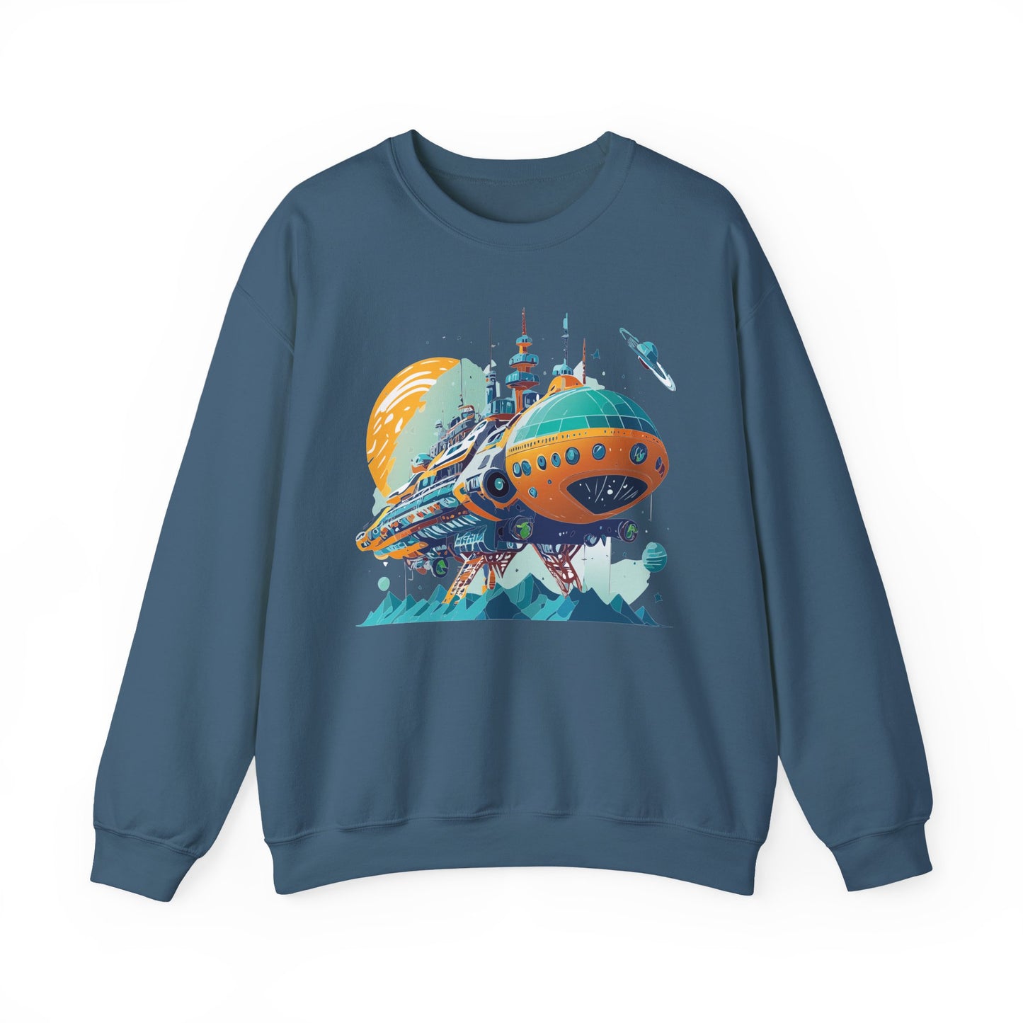Space Shuttle Sweatshirt, Cosmic Sweatshirt, Astronaut Sweatshirt, Space Cosmic Sweatshirt
