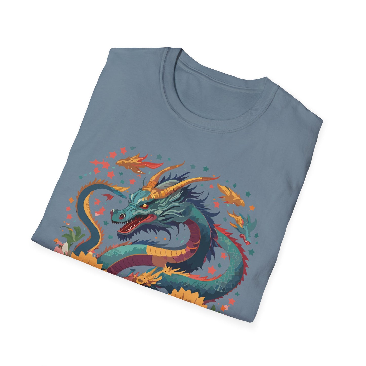 Dragon T Shirt, Dragon Shirt, Shirt with Animals, Animal Shirt