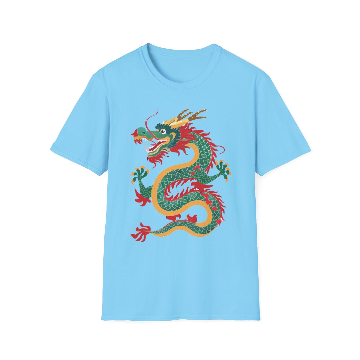 Dragon T Shirt, Dragon Shirt, Shirt with Animals, Animal Shirt