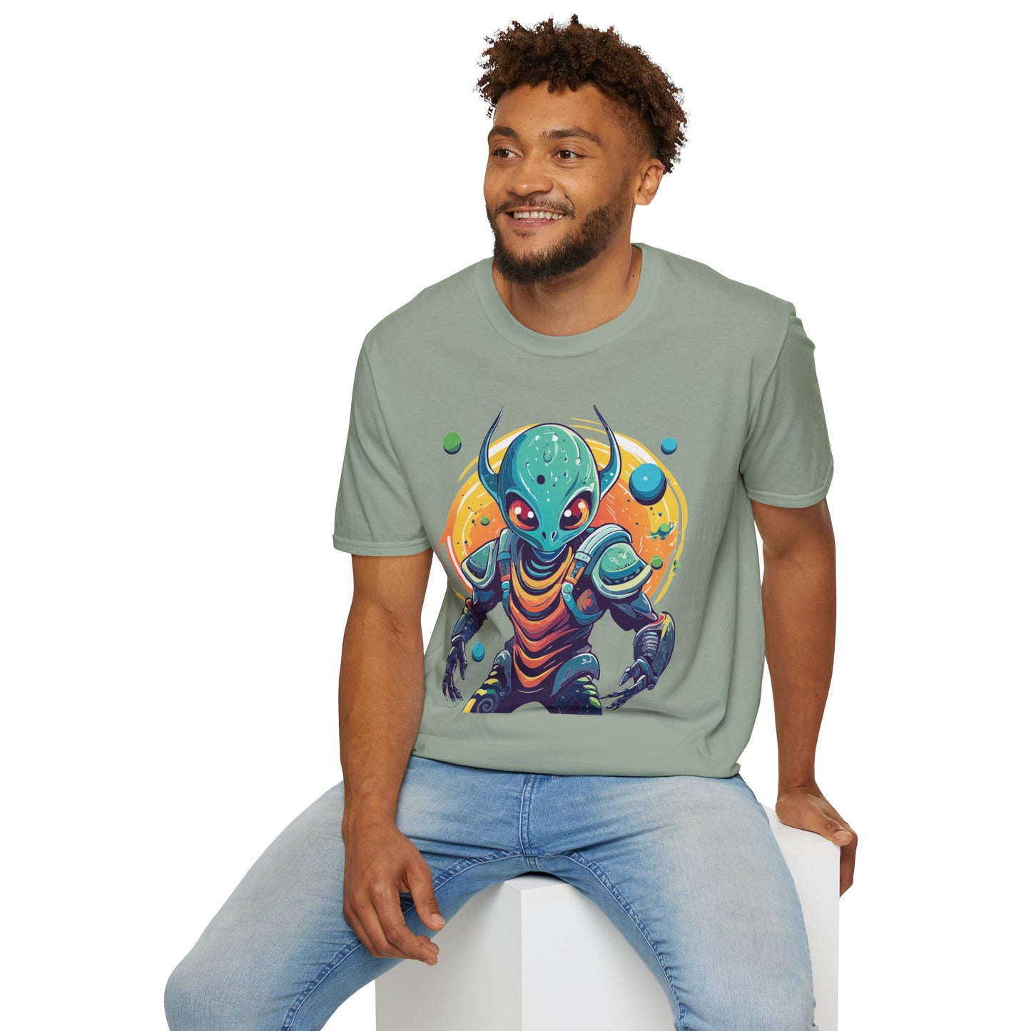 Alien T Shirt, Cosmos Shirt, Shirt with Aliens, Cosmo Shirts