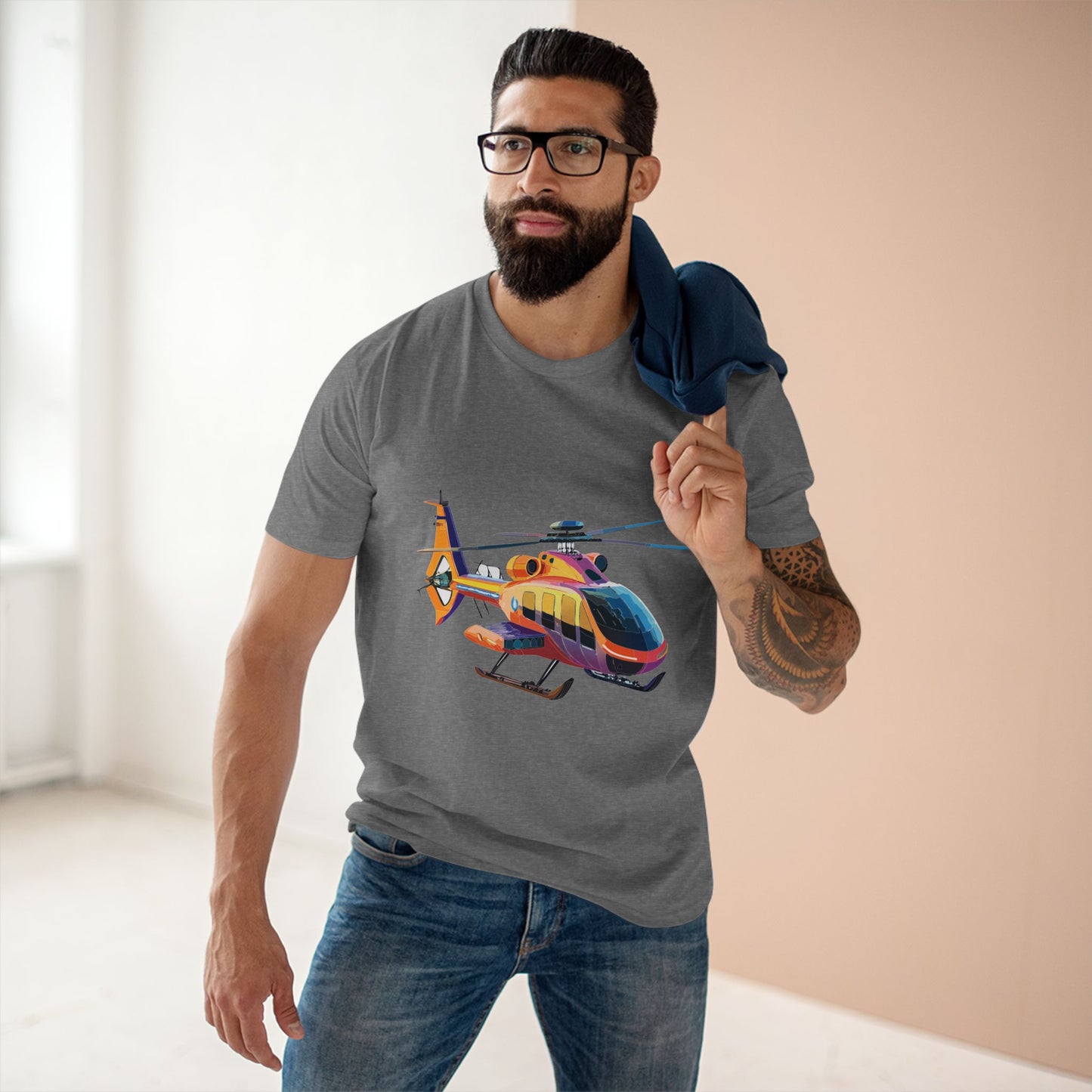 Helicopter Shirt, Chopper Shirt - SudokuS