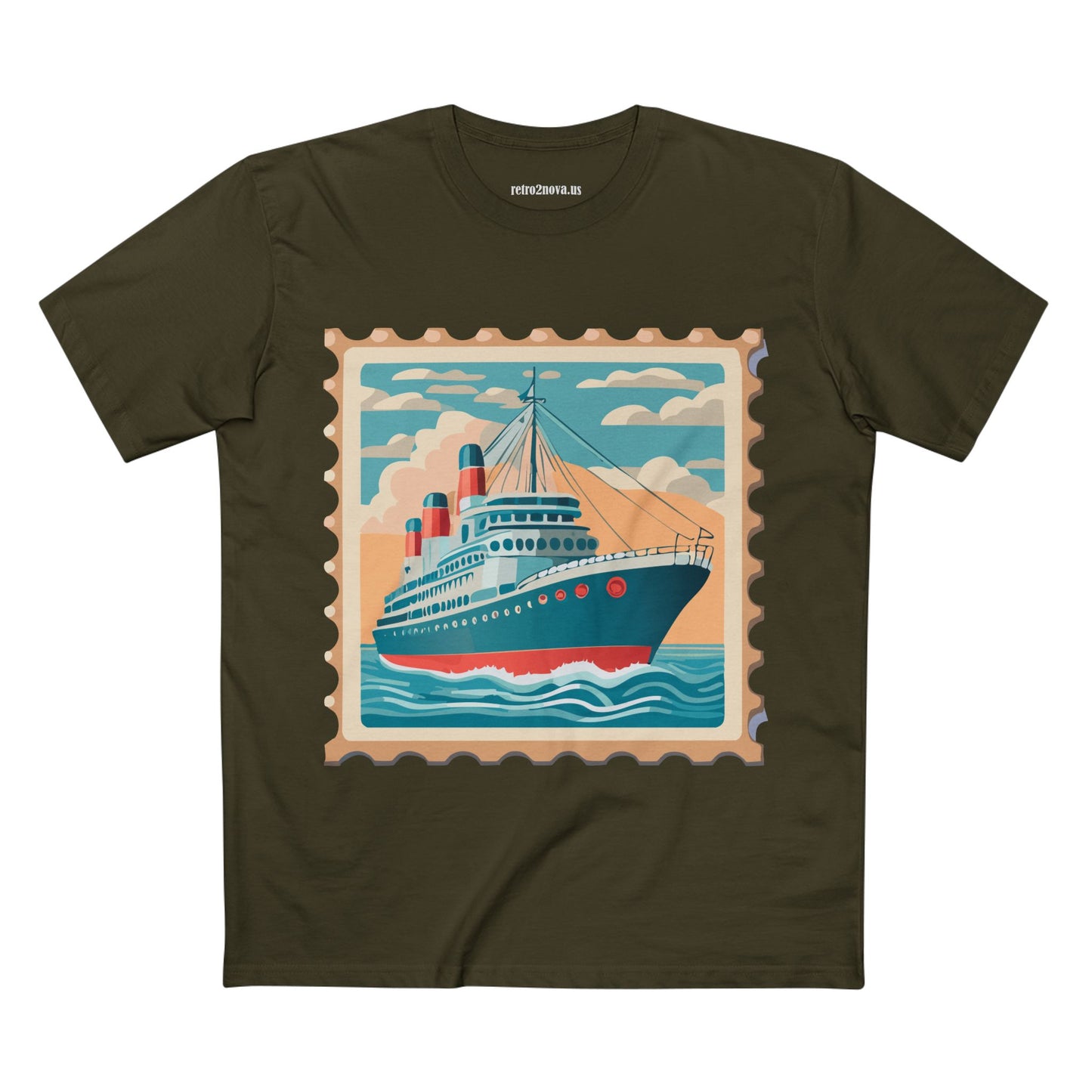 Stamp Shirt, Postage Stamp Shirt