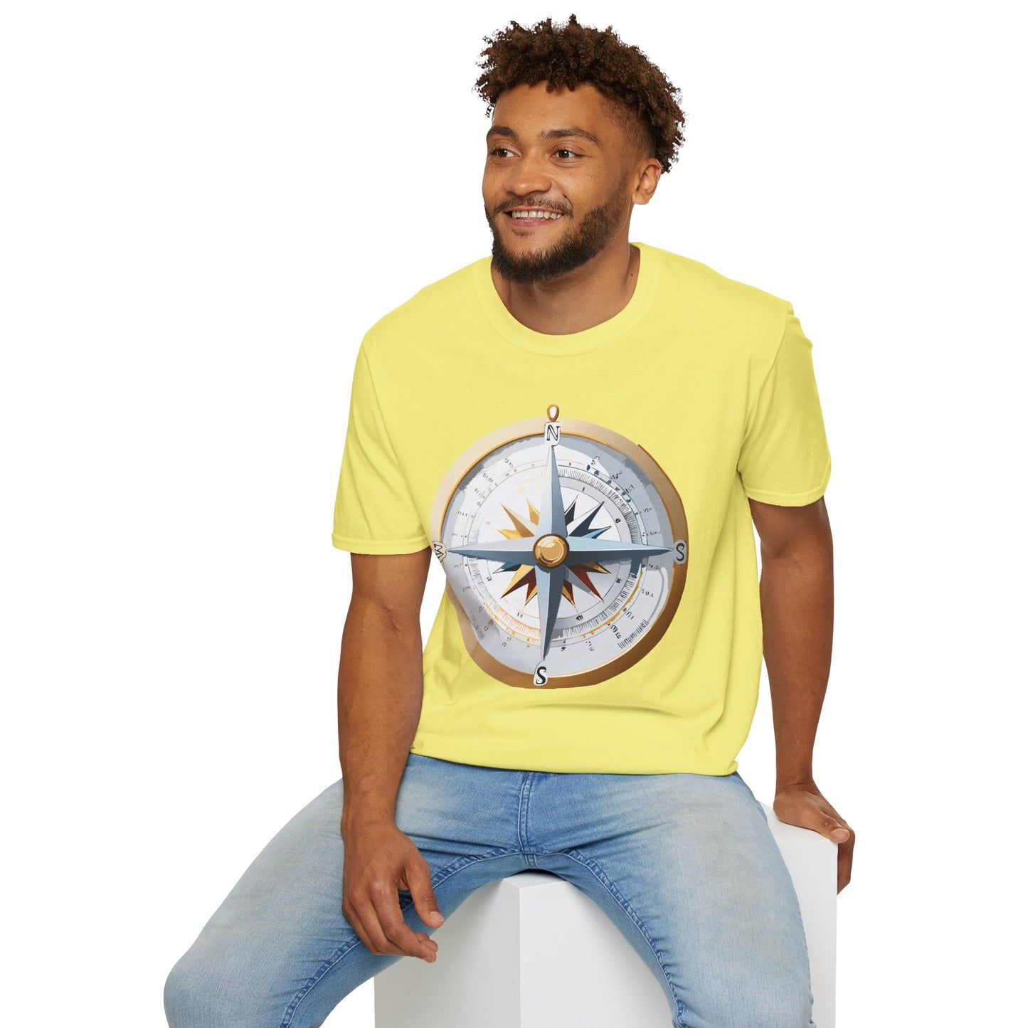 Compass T Shirt, Compass Shirt, Shirt with Compass, Navigator Shirt