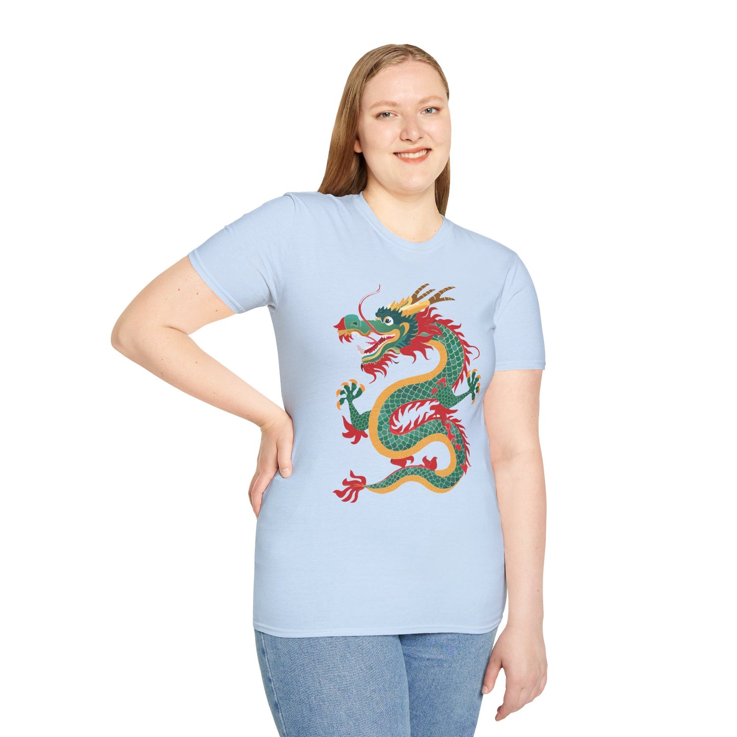 Dragon T Shirt, Dragon Shirt, Shirt with Animals, Animal Shirt