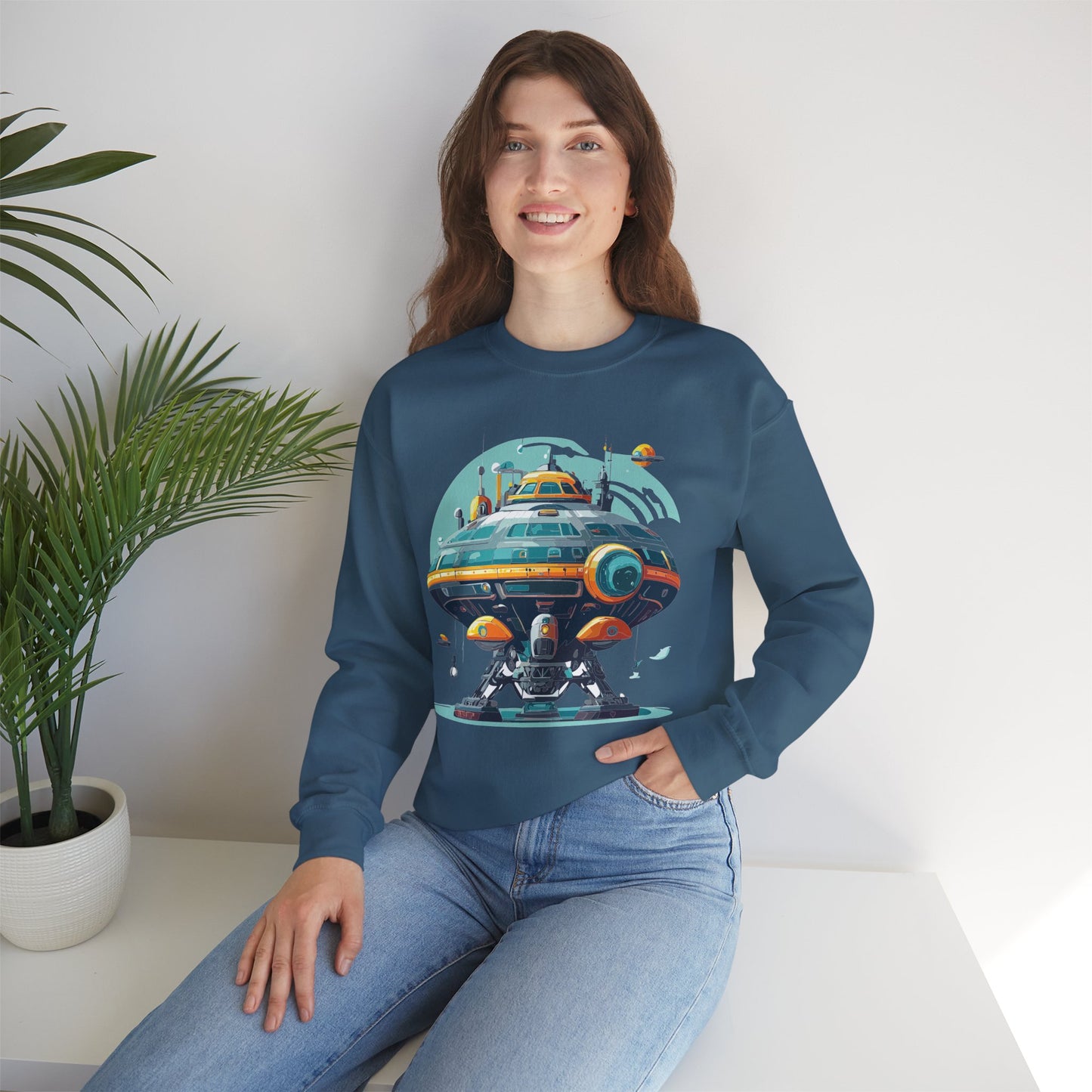 Space Shuttle Sweatshirt, Cosmic Sweatshirt, Astronaut Sweatshirt, Space Cosmic Sweatshirt
