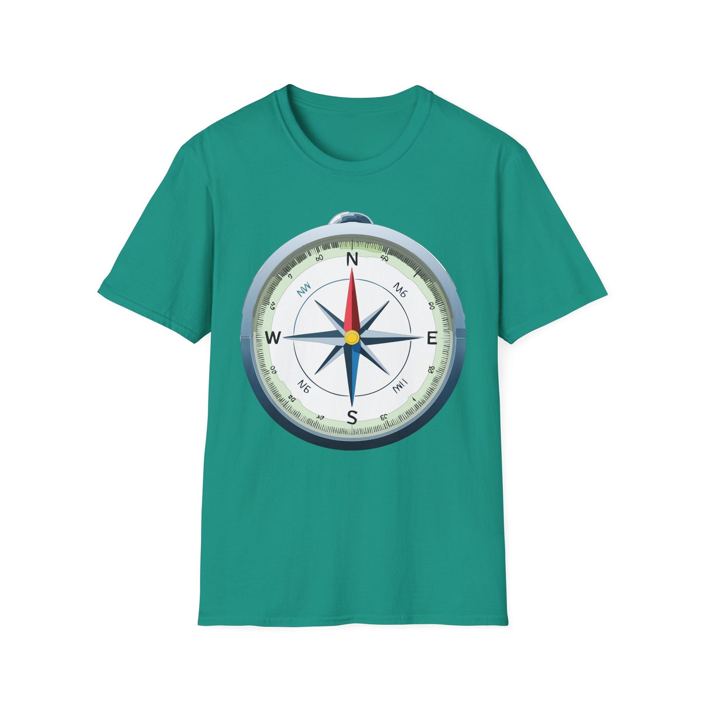 Compass T Shirt, Compass Shirt, Shirt with Compass, Navigator Shirt