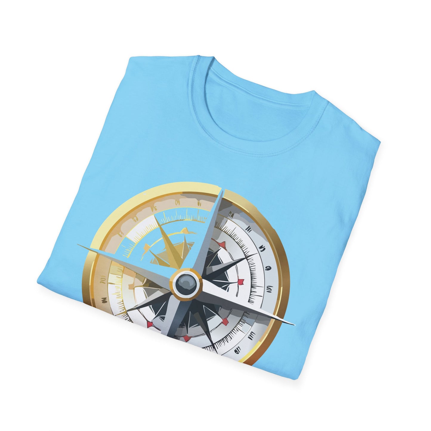 Compass T Shirt, Compass Shirt, Shirt with Compass, Navigator Shirt