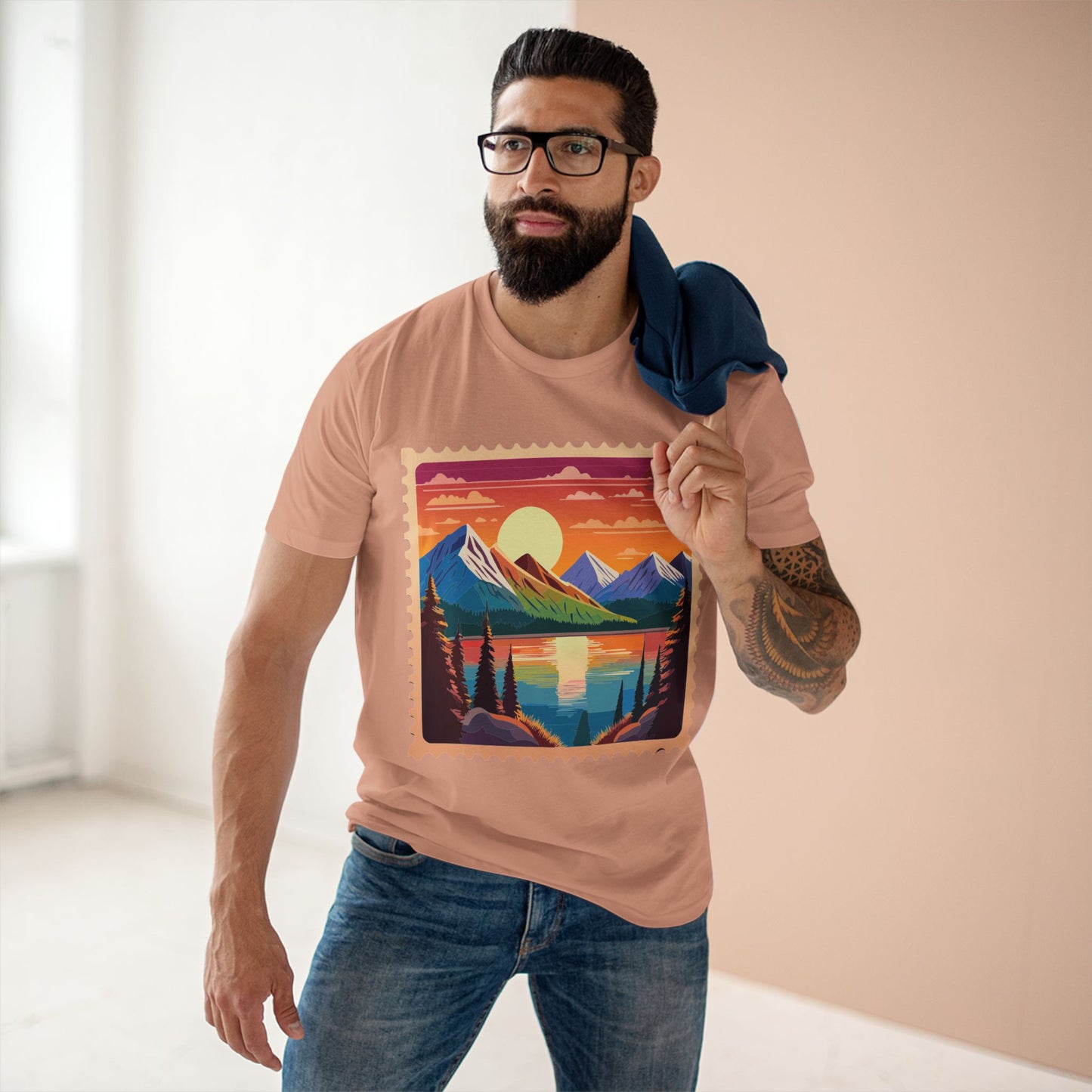 Stamp Shirt, Postage Stamp Shirt
