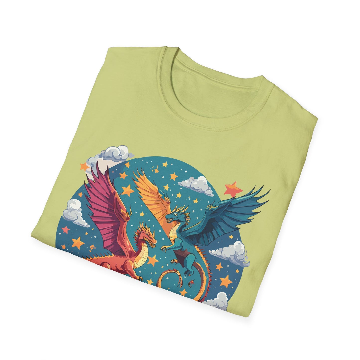 Dragon T Shirt, Dragon Shirt, Shirt with Animals, Animal Shirt