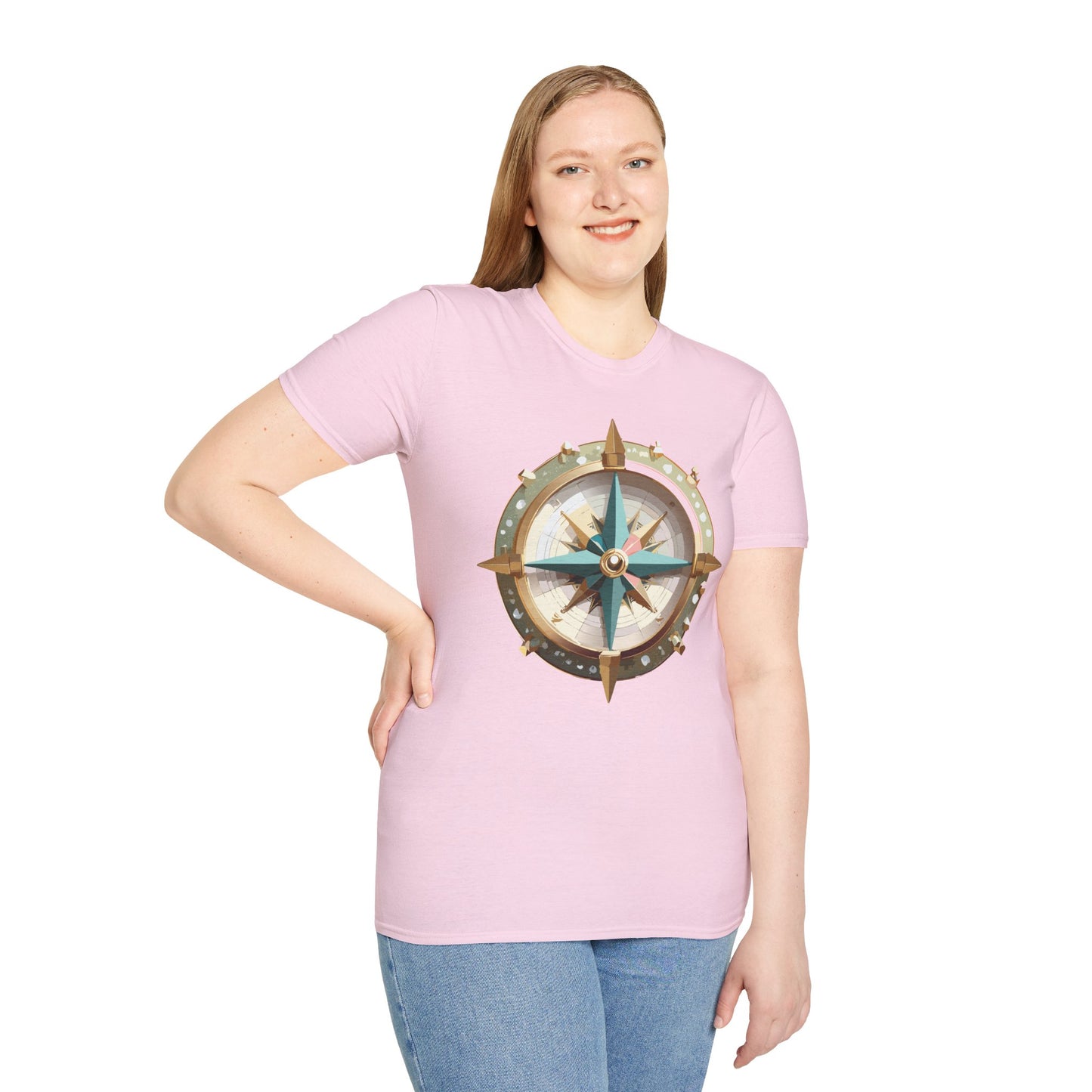 Compass T Shirt, Compass Shirt, Shirt with Compass, Navigator Shirt
