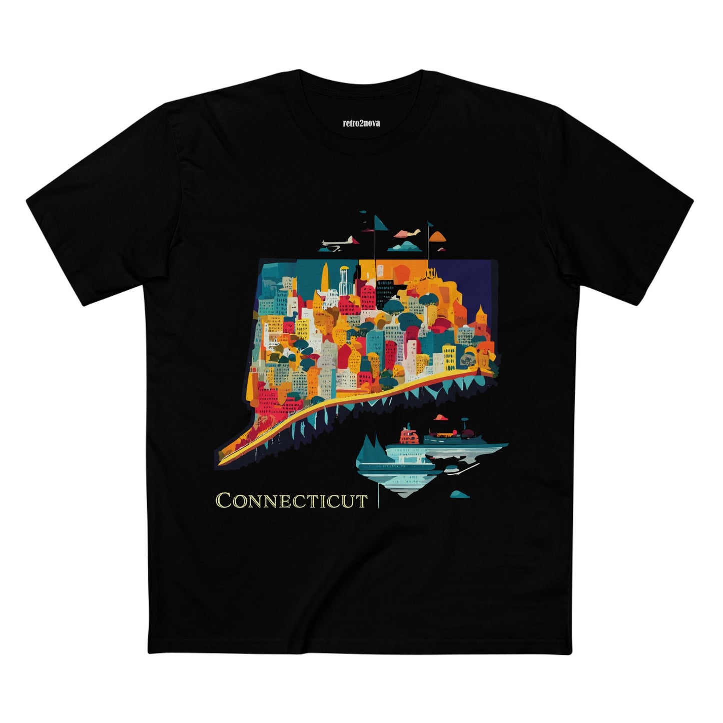 US State Shirts, Connecticut Shirt