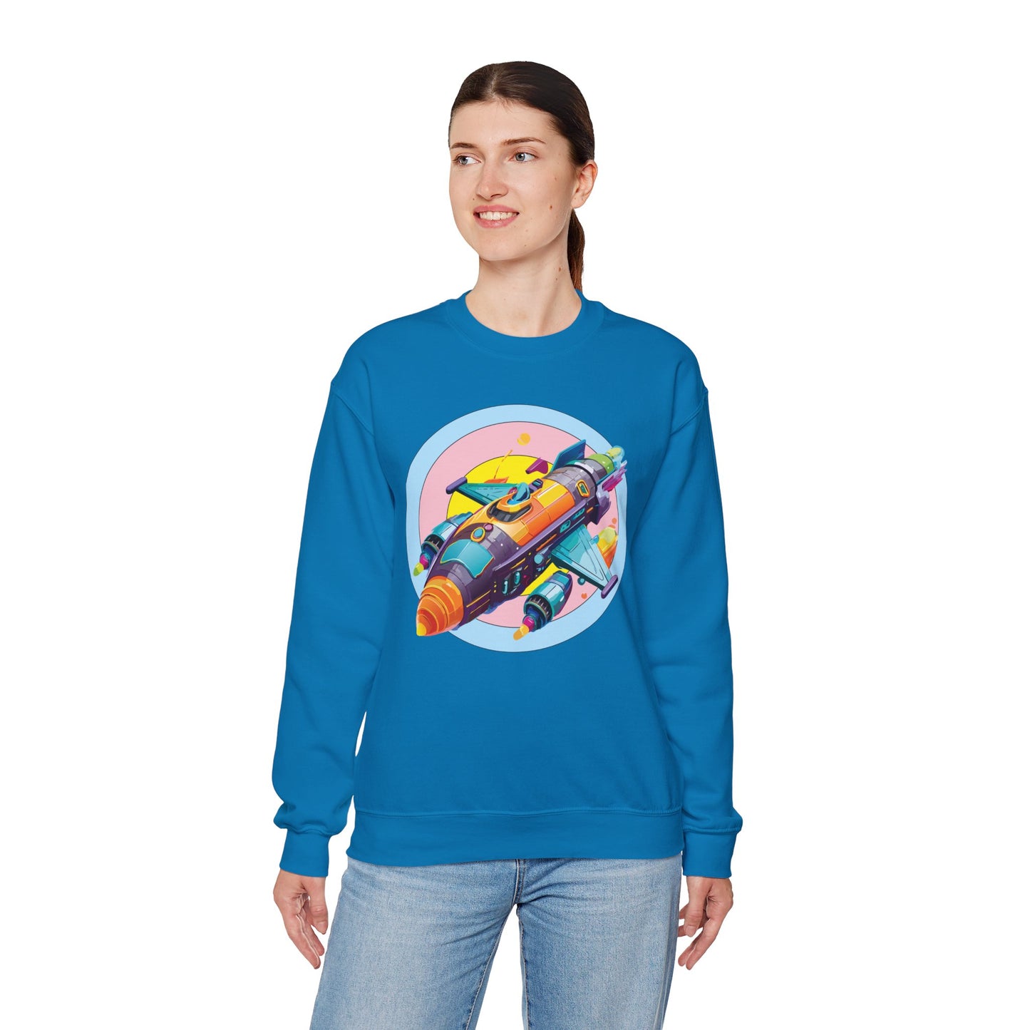 Space Shuttle Sweatshirt, Cosmic Sweatshirt, Astronaut Sweatshirt, Space Cosmic Sweatshirt