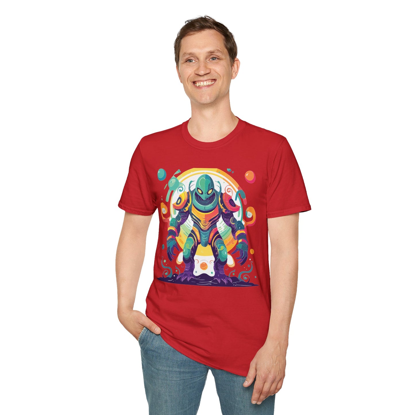 Alien T Shirt, Cosmos Shirt, Shirt with Aliens, Cosmo Shirts
